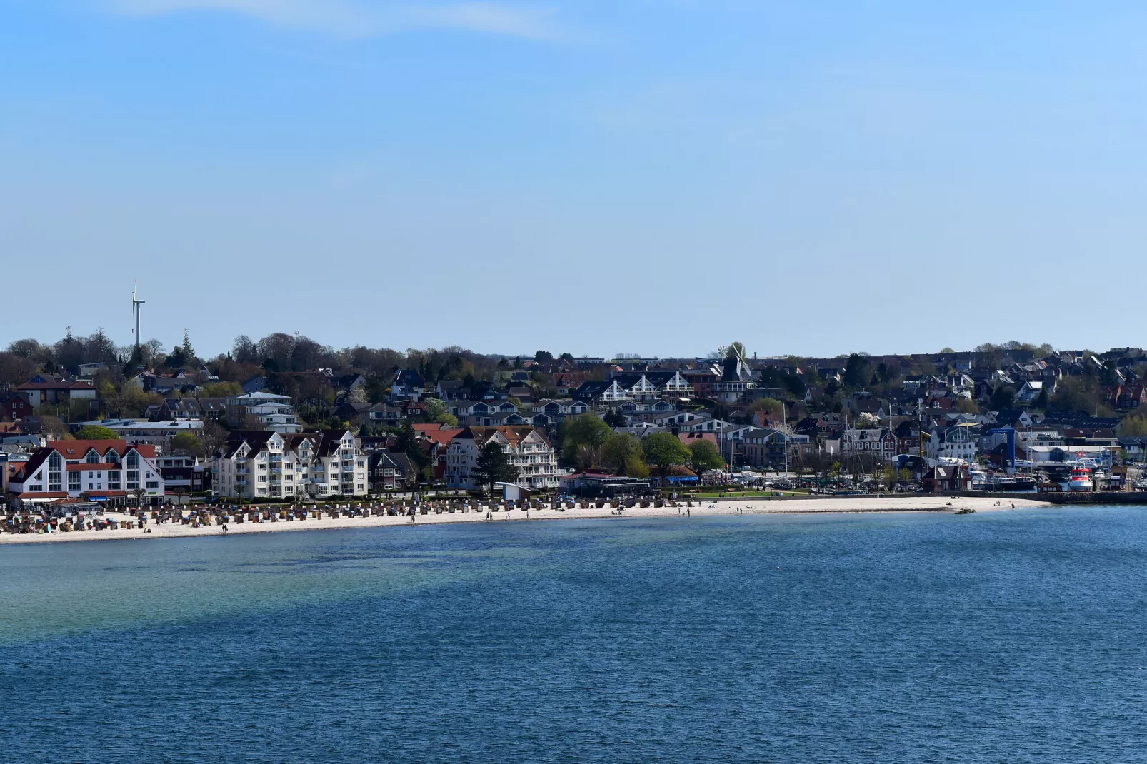Apartments Panorama Laboe III m Seeblick 60 qm-Exterior summer