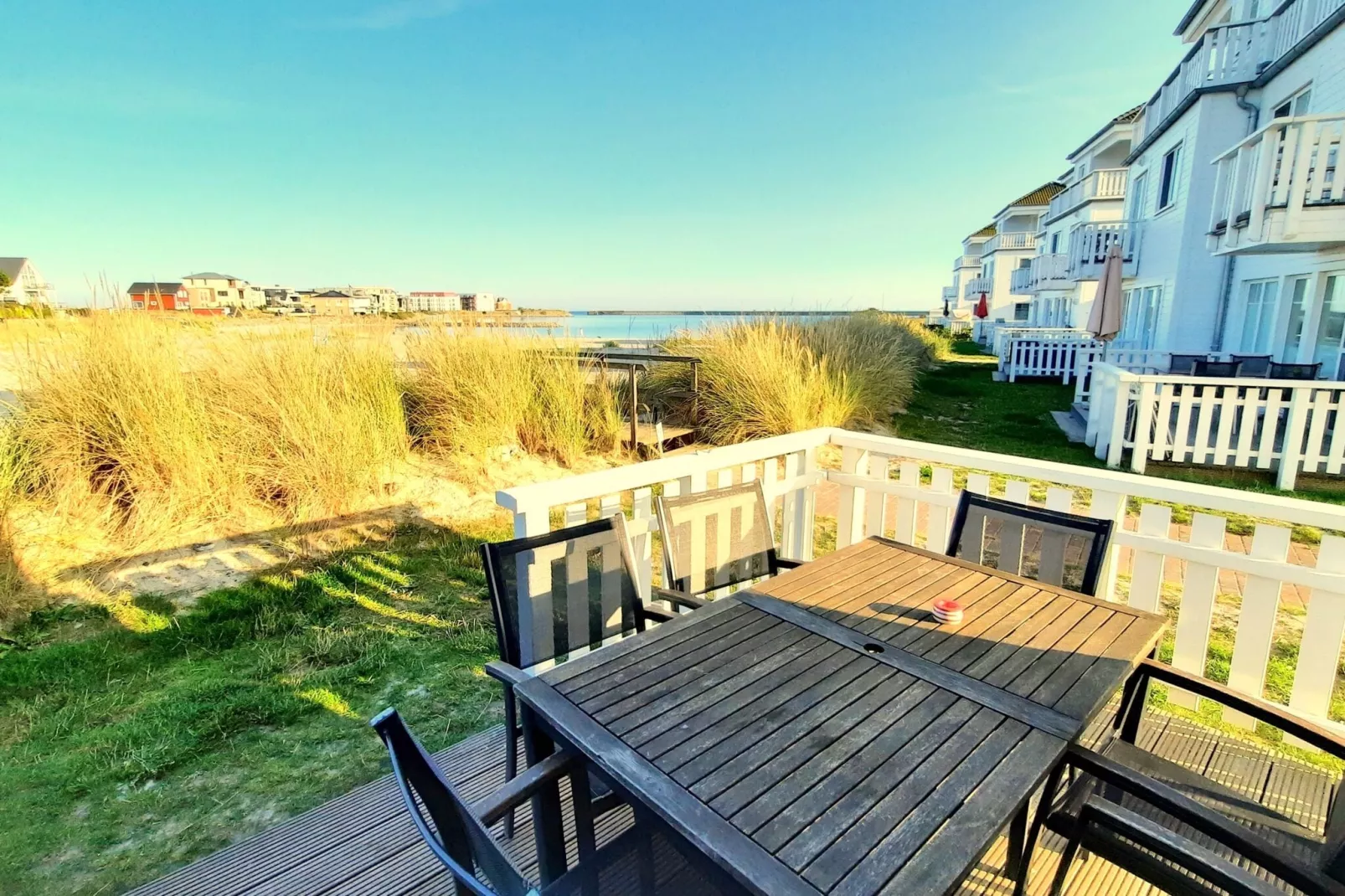 Doppelhaushälfte Olpenitz-Villa Libelle 93 qm 5-6 Pers-Terrace balcony