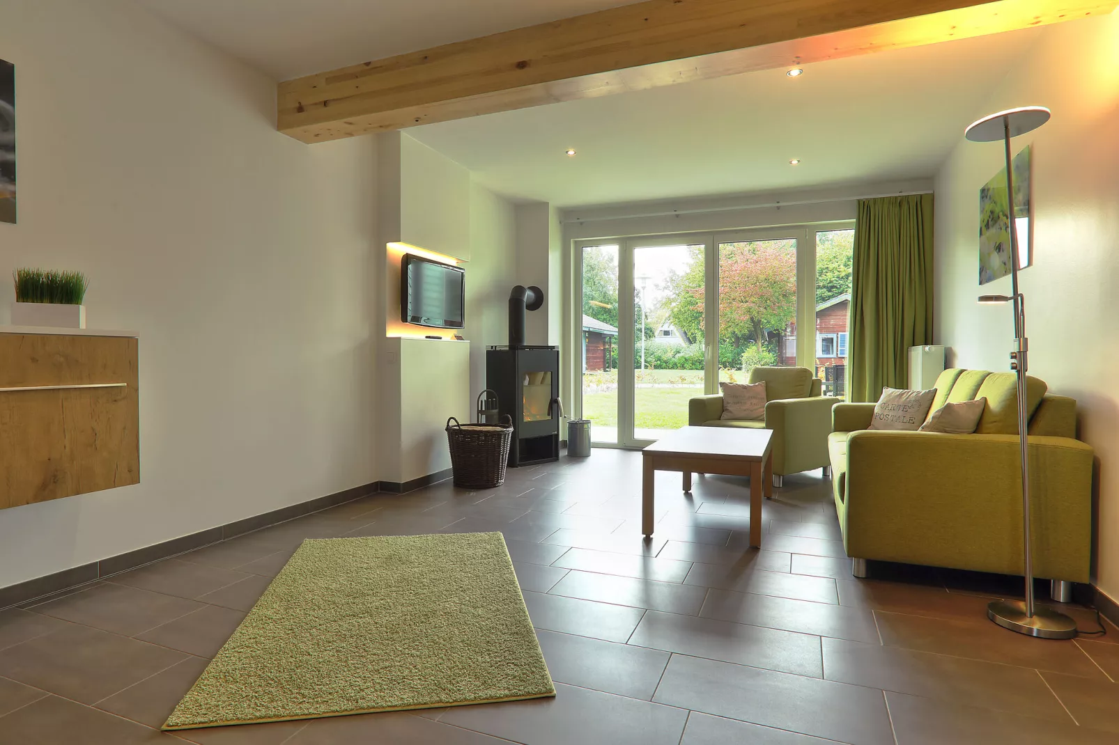 Ostseeresort Dampland-Reihenhaus Sparpreis-Living room