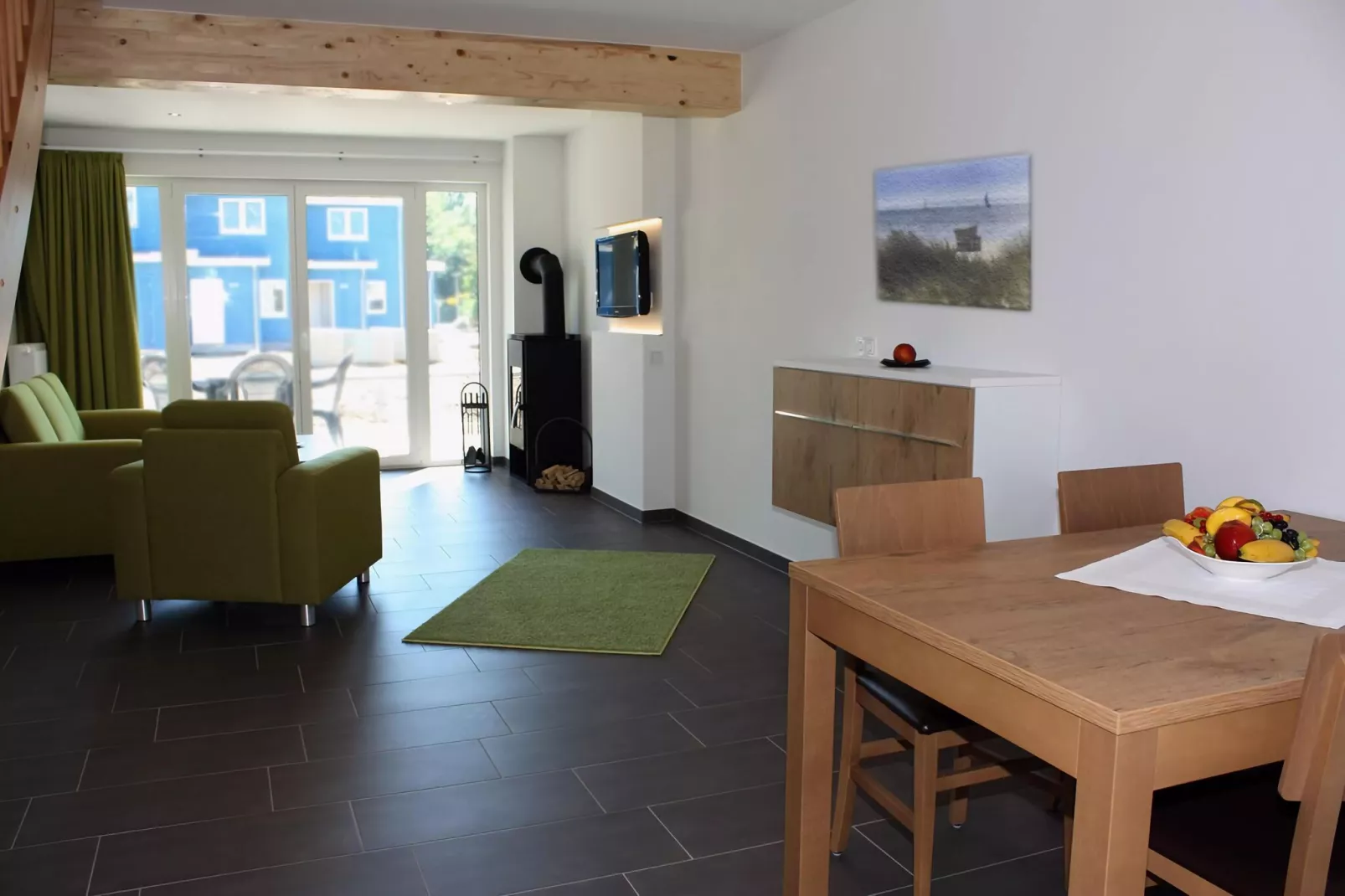 Ostseeresort Dampland-Reihenhaus Sparpreis-Living room