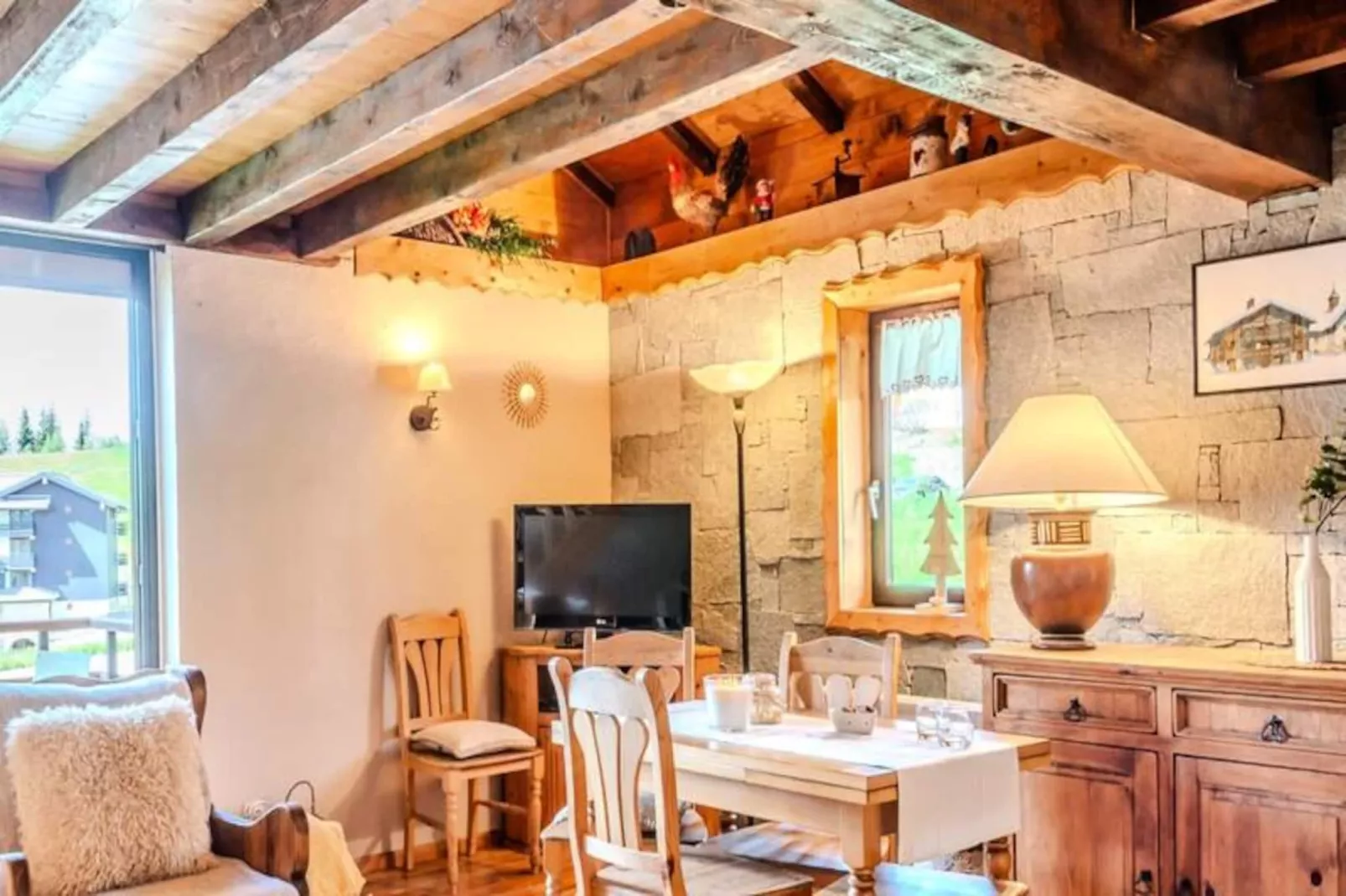 Slow Chalet Etale Duplex Sur Les Pistes, Balcon Avec Vue Montagne & Parking-Untagged