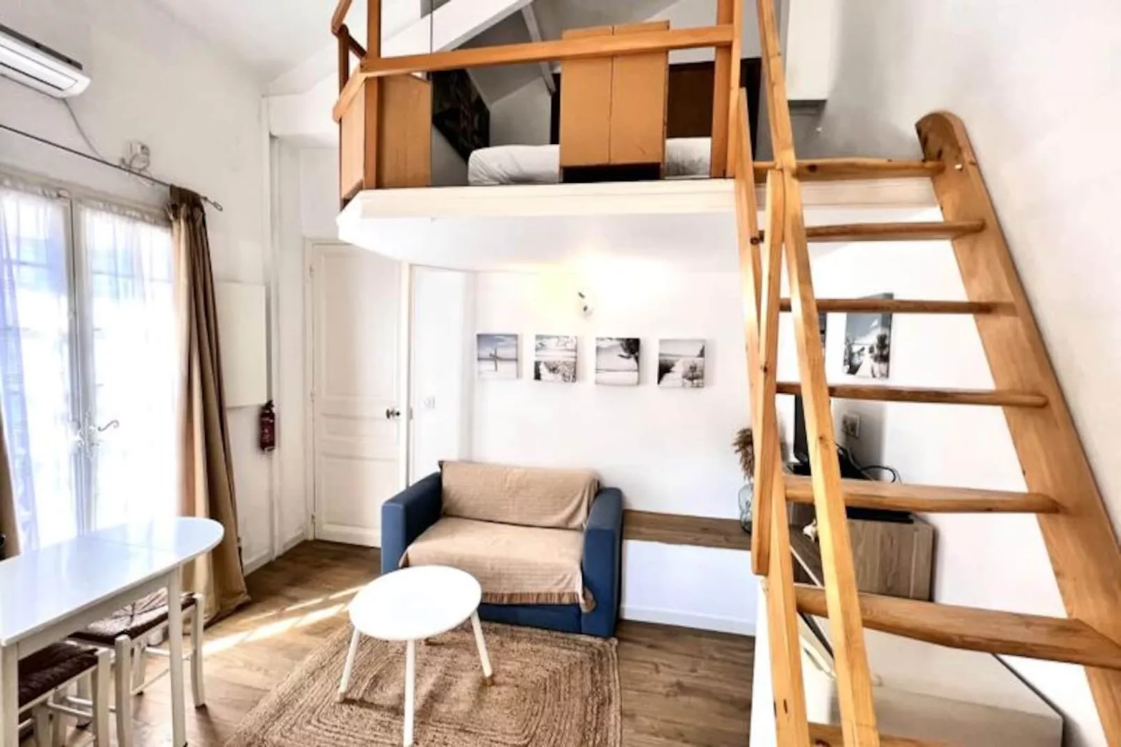 Résidence Studio Avec Mezzanine Dans Le Coeur Du Vieil Antibes, Wifi, Climatisation-Non tagué