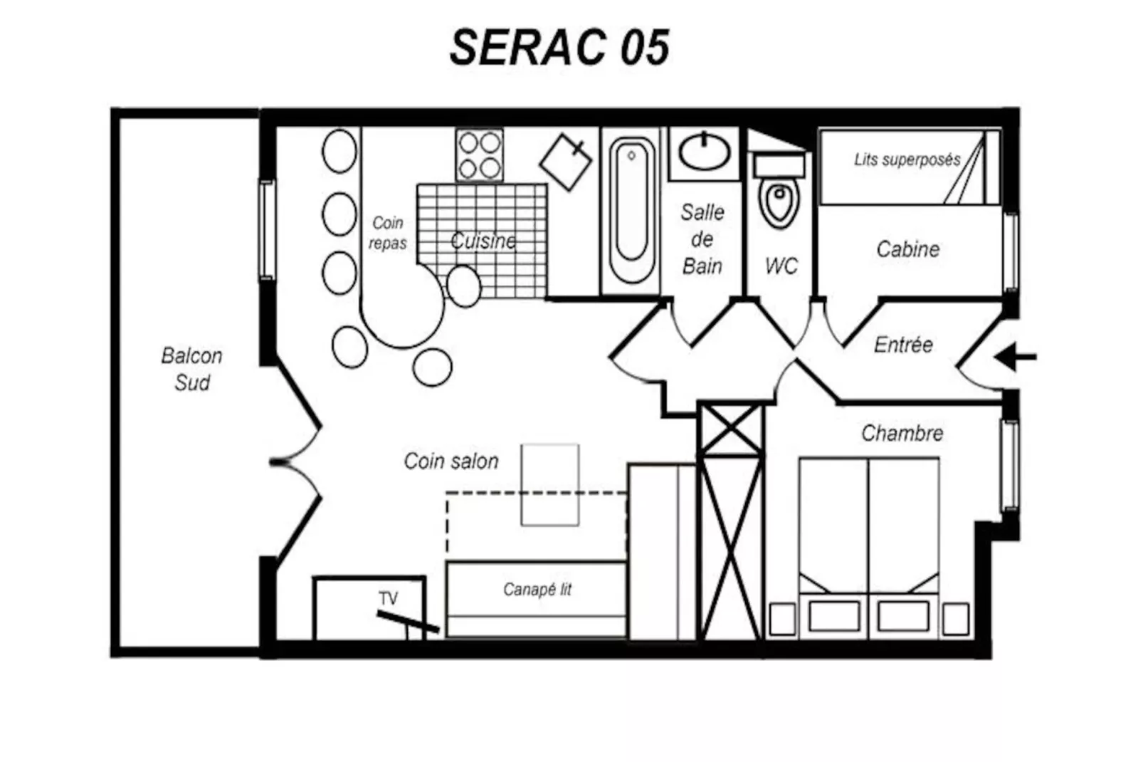 Résidence Serac-Nicht zugeordnet