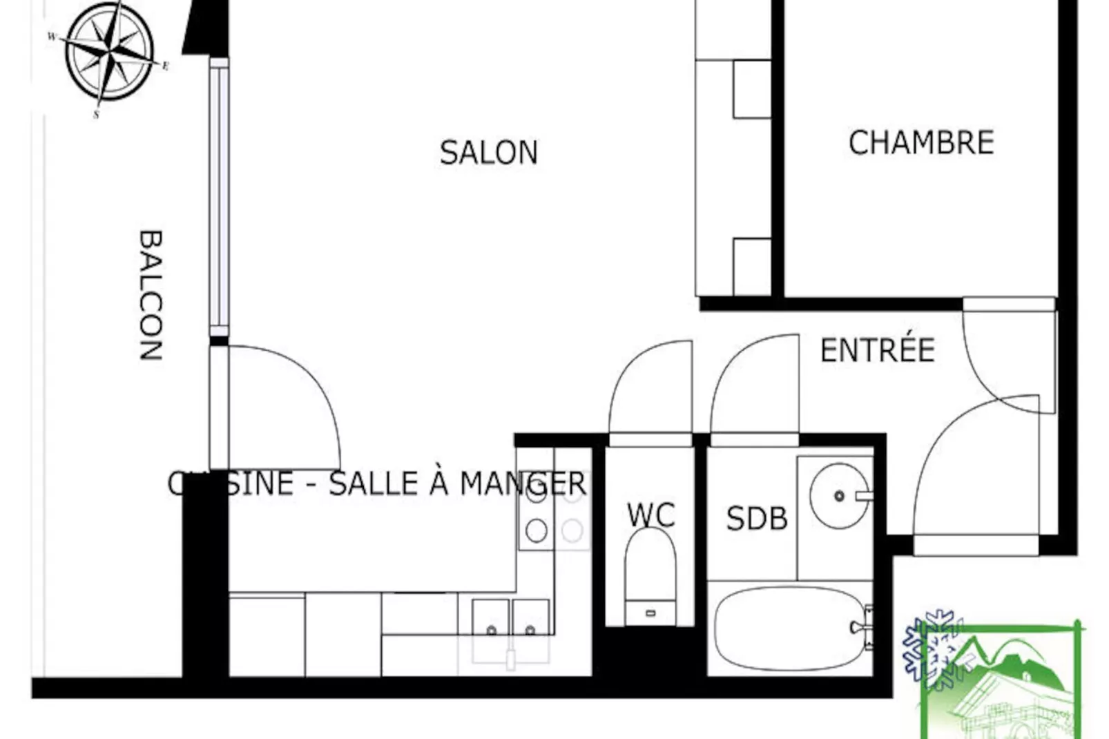 Appartements à Les Carroz-d'Arâches-Nicht zugeordnet