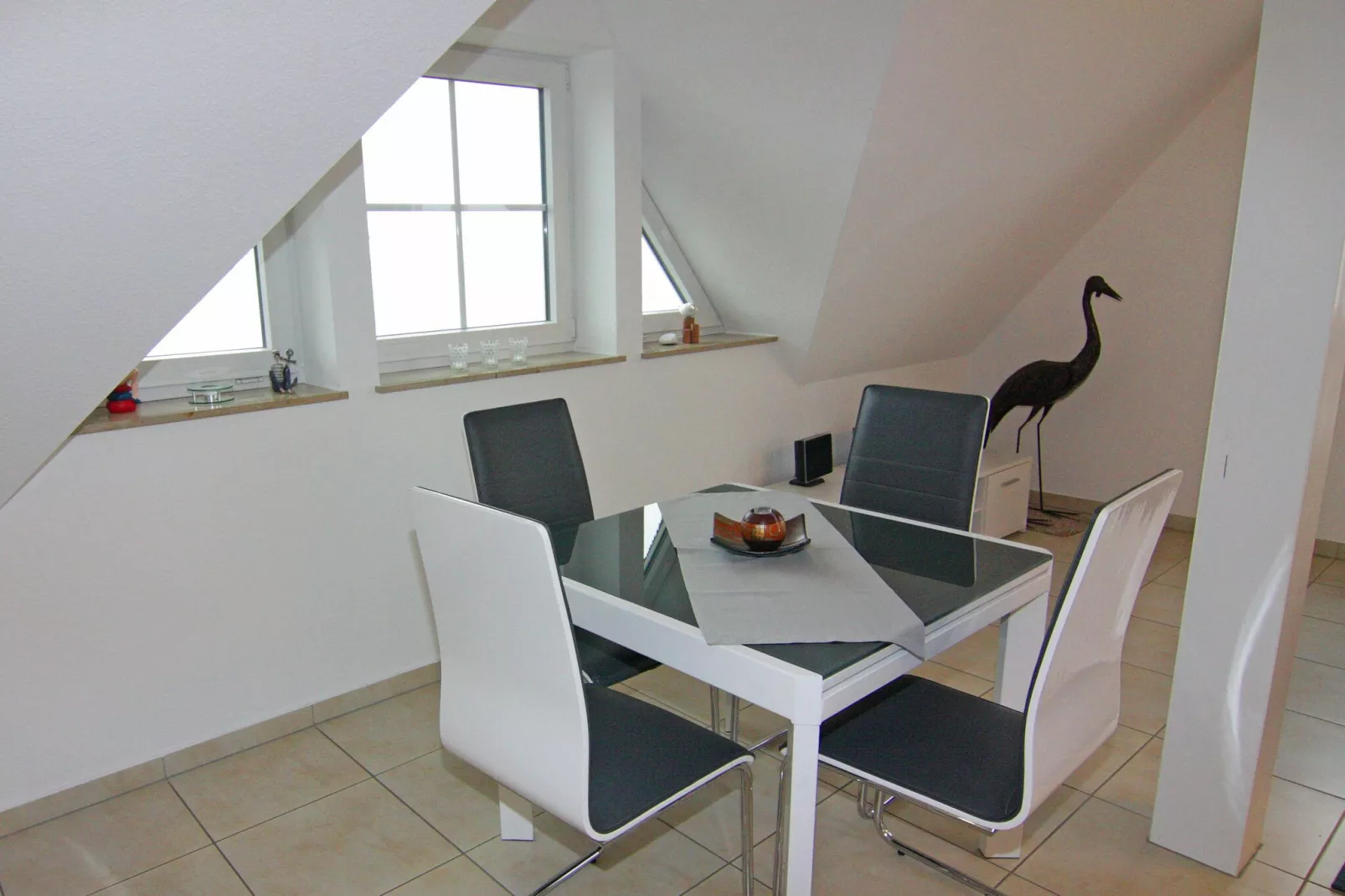 Ferienwohnung Seemöwe im Fährhaus Vieregge-Dining room