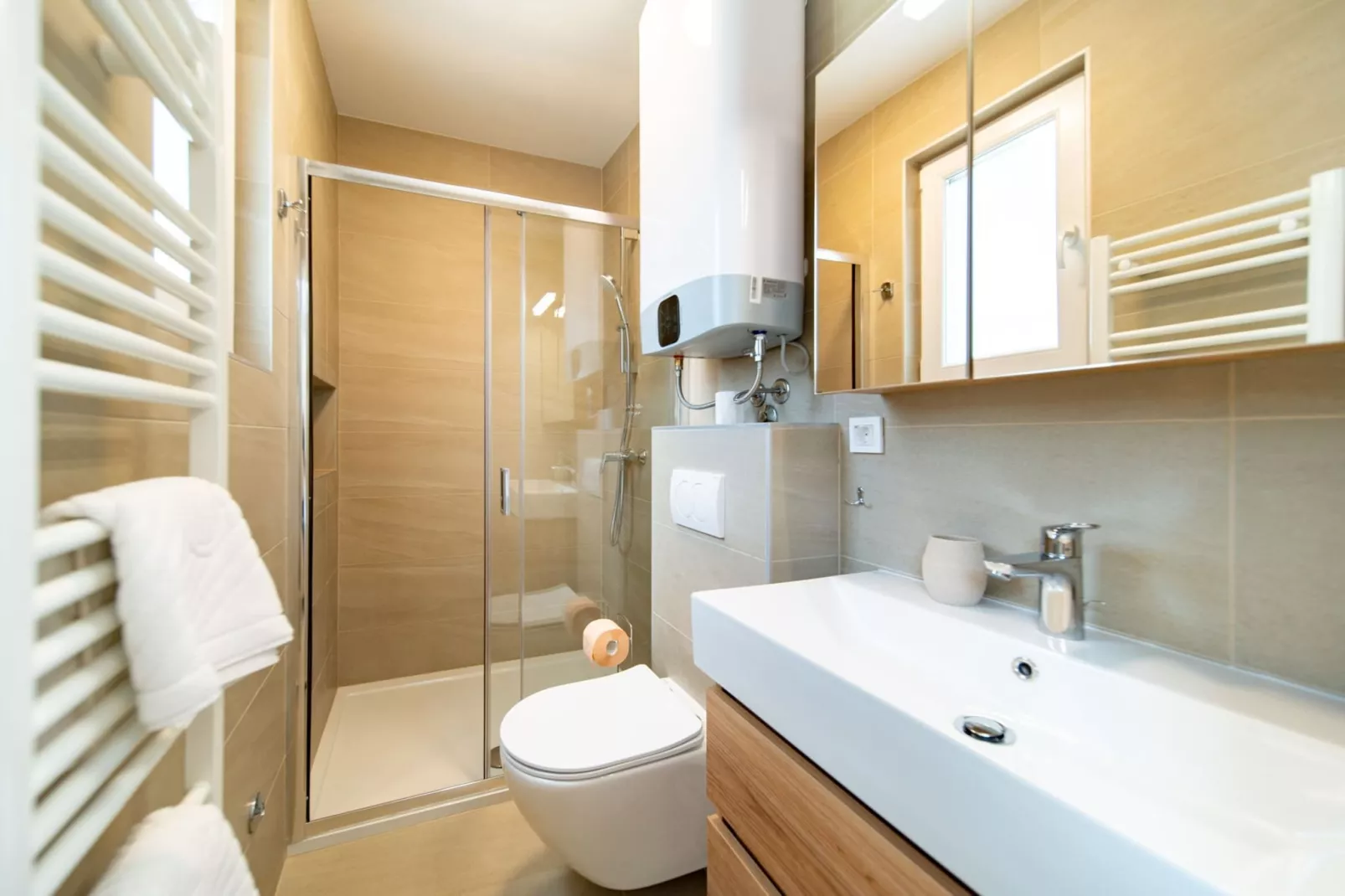 Apartments Arti Homes Rab Banjol - Two Bedroom Apartment With Terrace (Arti 3)-Badezimmer