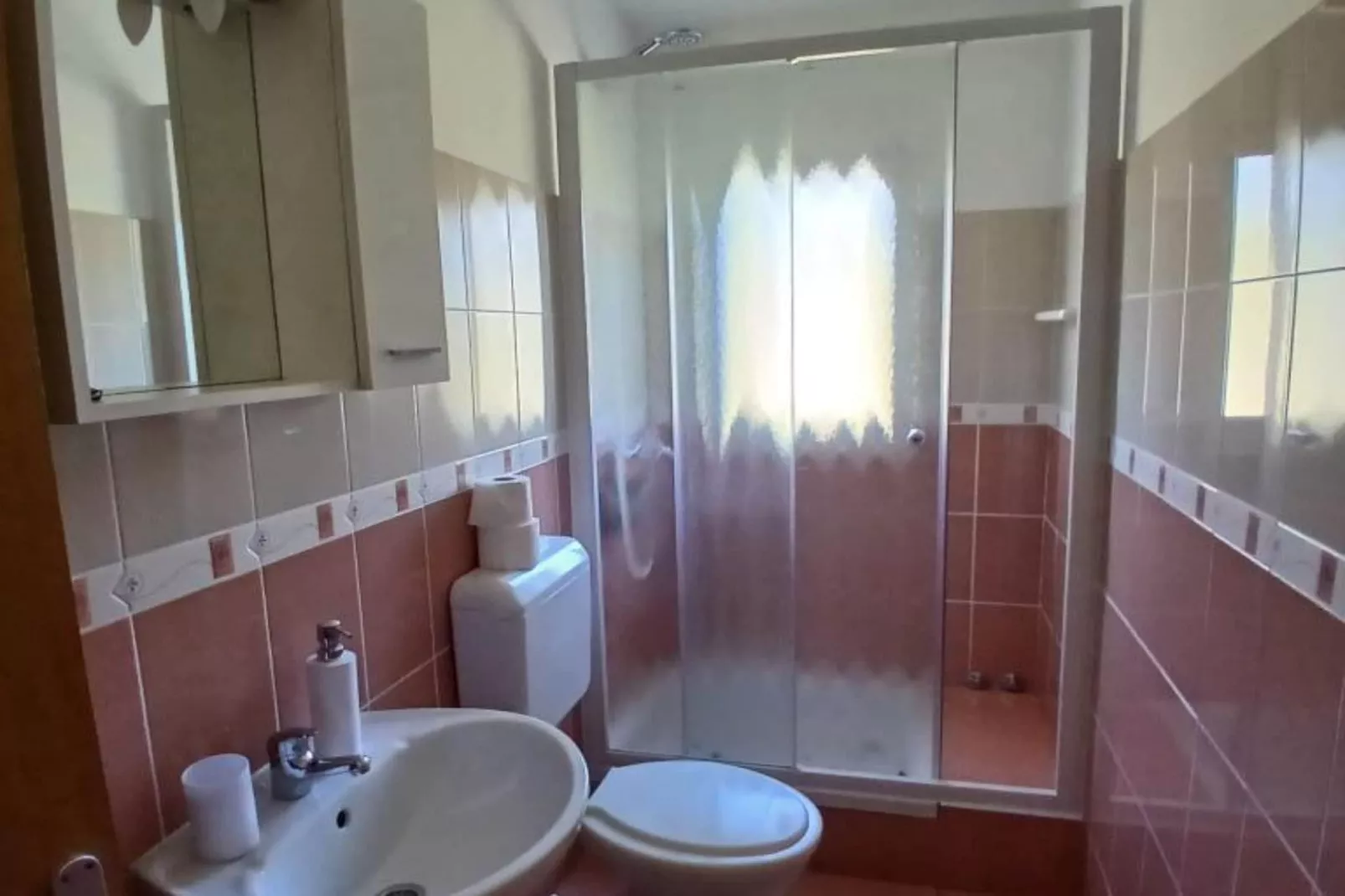 Apartments Matušan Kampor Rab - Two Bedroom Apartment With Balcony (A2)-Badezimmer