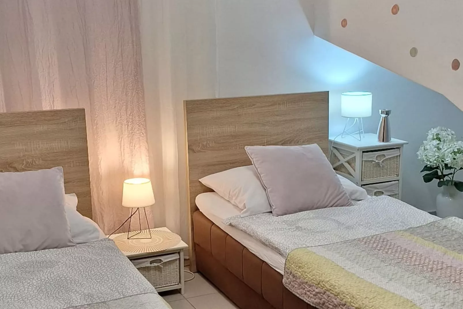 Apartment Cvita & Roza - Two Bedroom apartment with Terrace (Cvita) (A2)-Bedroom