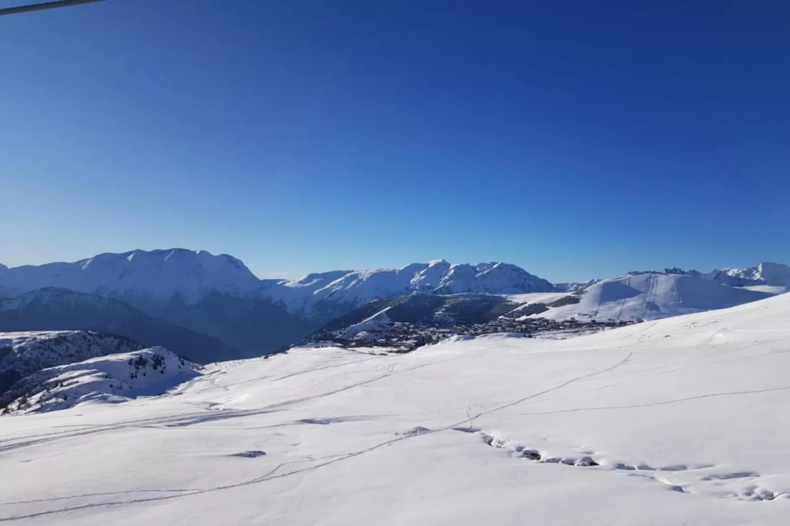 Chalet Lièvre Blanc-Gebiet Winter 20 km