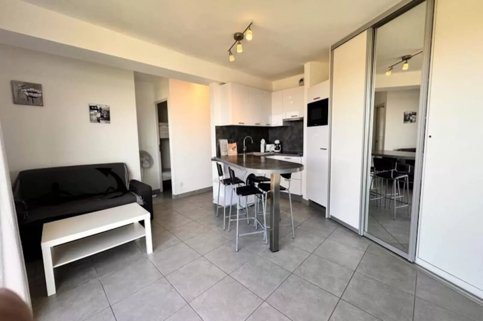 Résidence Les Pieds Dans Le Sable:  Appartement Vue Mer 1 Chambre 1 Cabine-Nicht zugeordnet