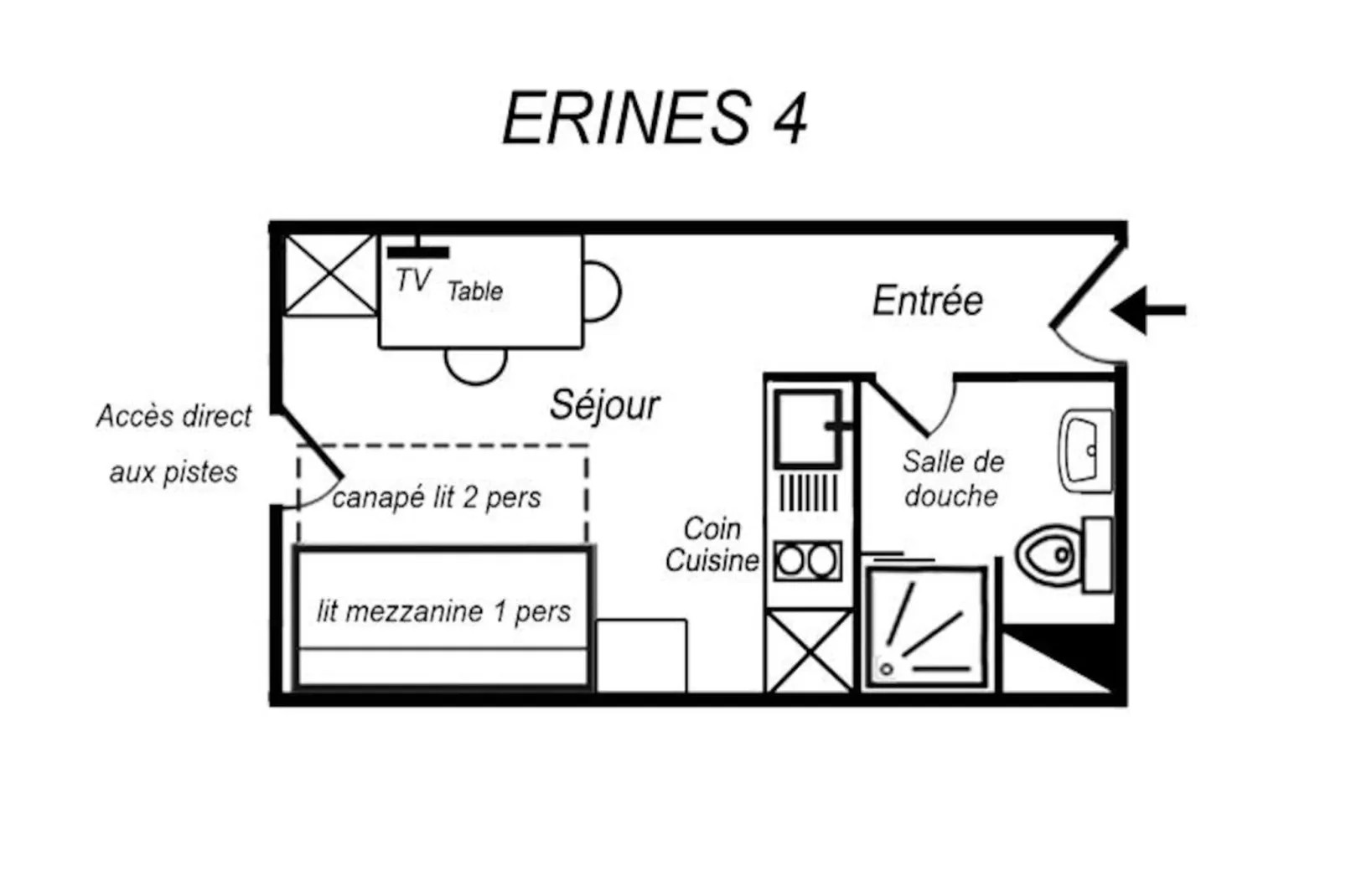 Résidence Erines-Nicht zugeordnet