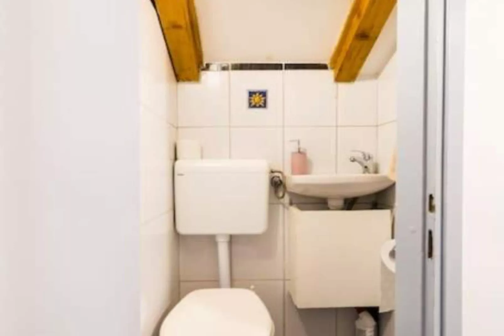 Village Holiday House Ivan Kozina with Pool-Badezimmer