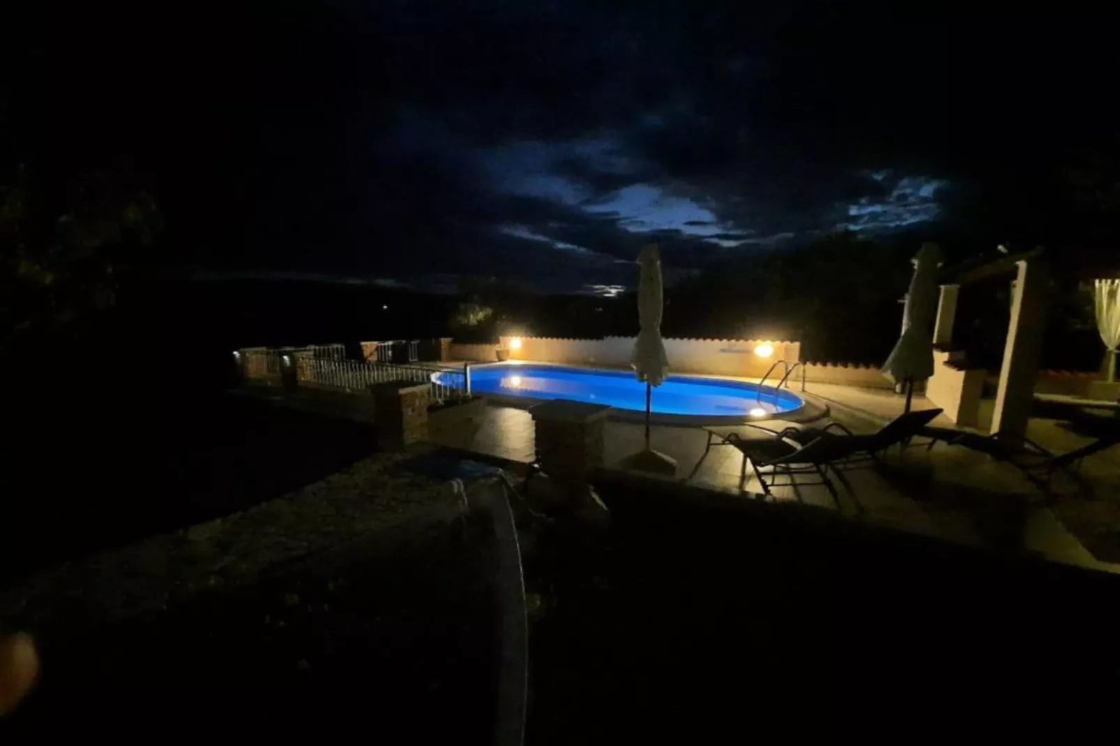 Apartments Matušan Kampor Rab - One Bedroom Apartment With Terrace (A1)-Schwimmbad