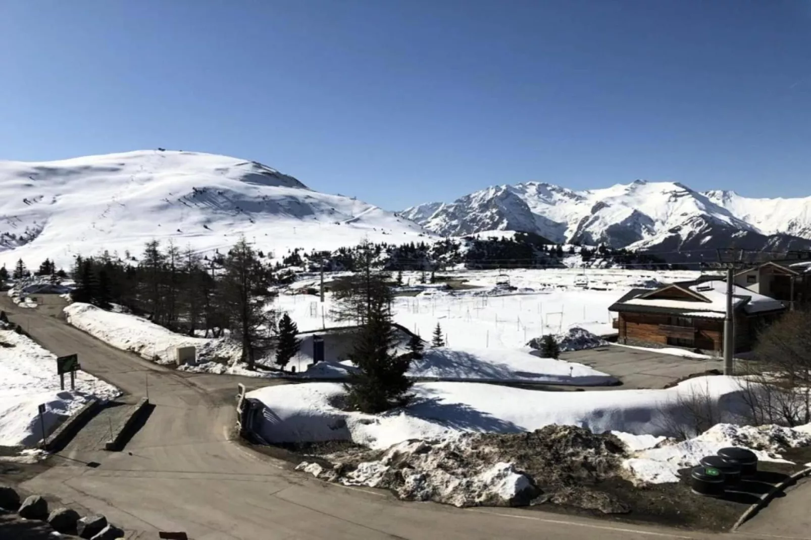 Chalet Lièvre Blanc-Gebiet Winter 20 km
