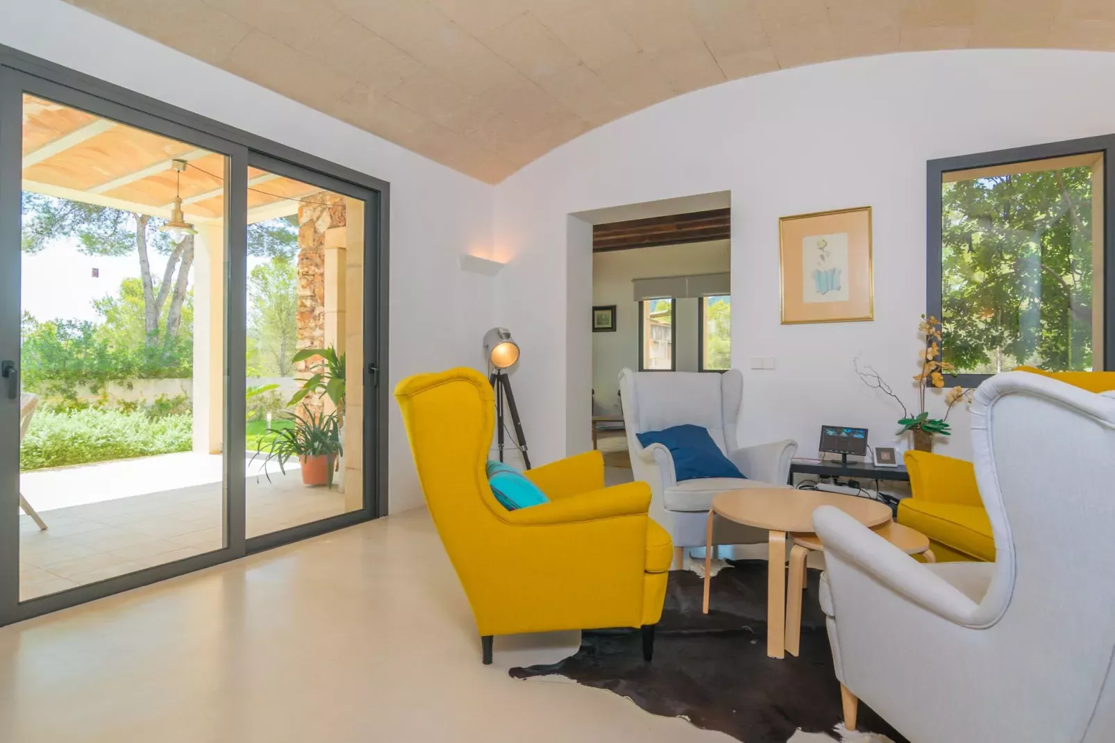 Villa Pins-Außenbereich Sommer