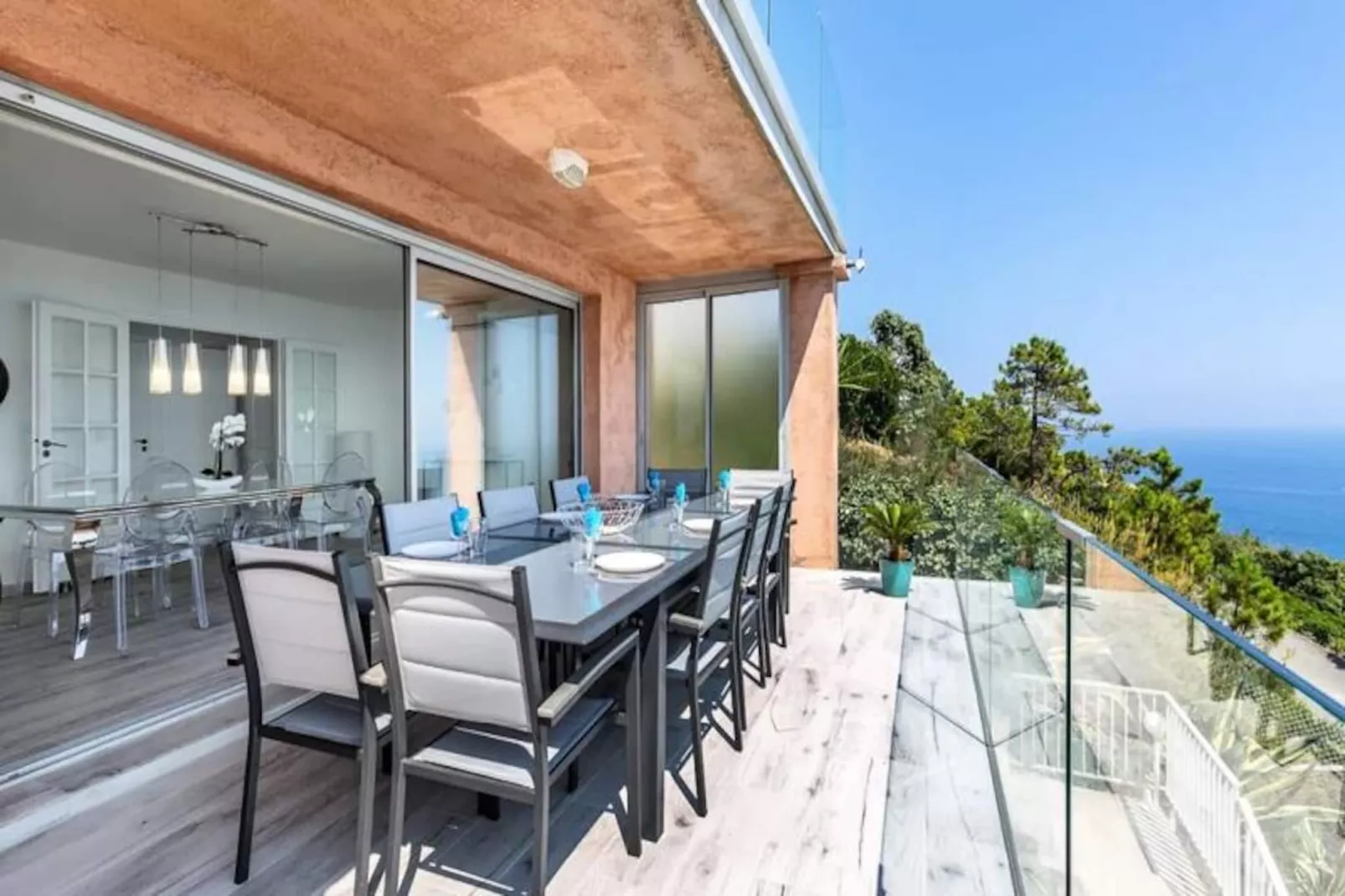 Sublime Villa Azur&eacute;enne 8 Pers, Piscine Et Vue Mer-Untagged