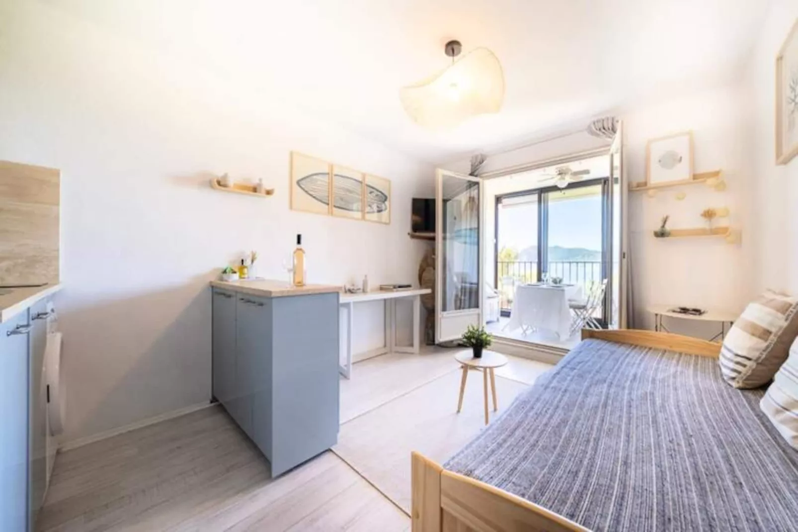 Vue Mer Imprenable, T3, Loggia, 6 Pers, Piscine, Tennis, Parking-Untagged