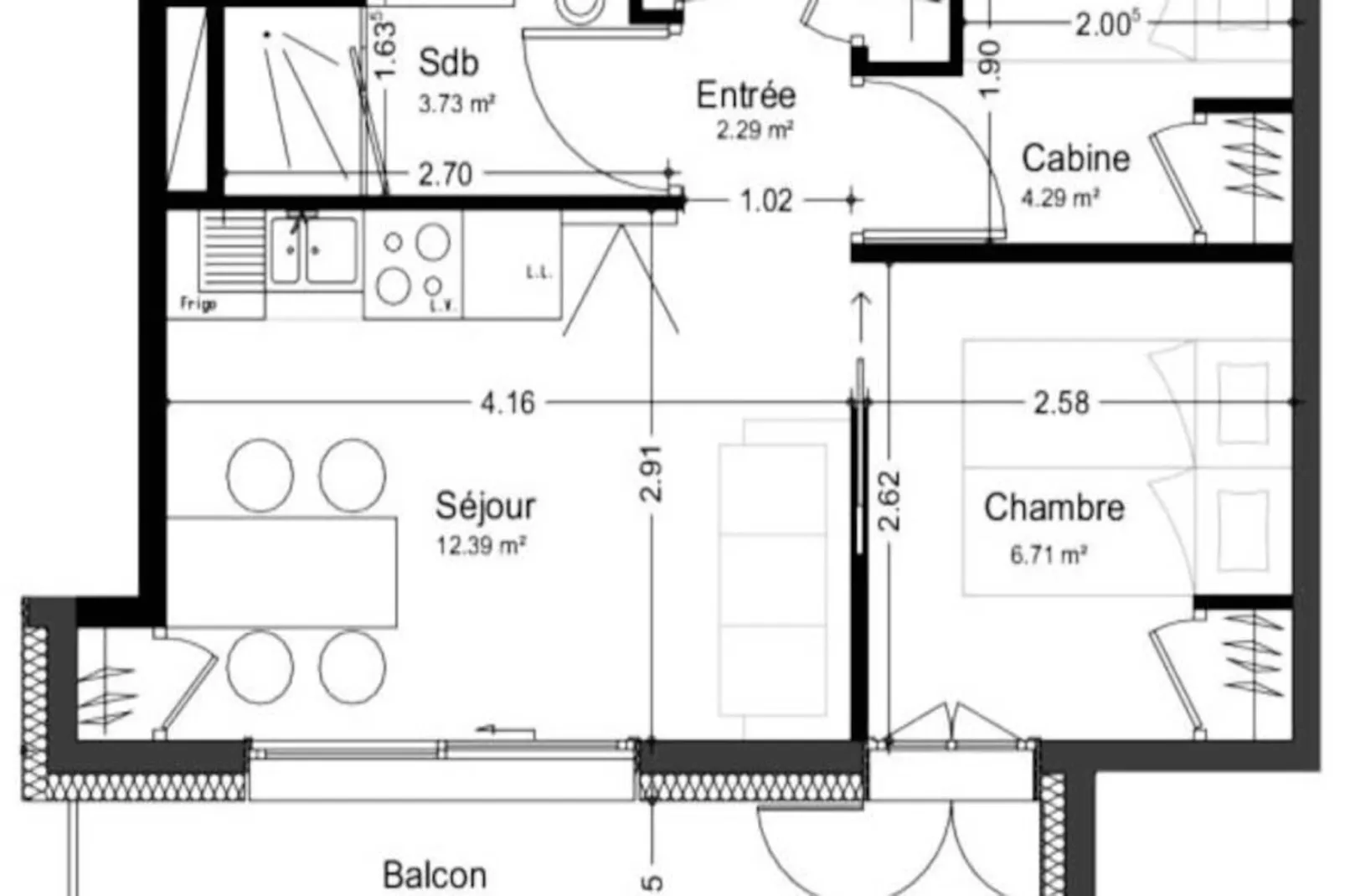 Résidence La Neuva-Nicht zugeordnet