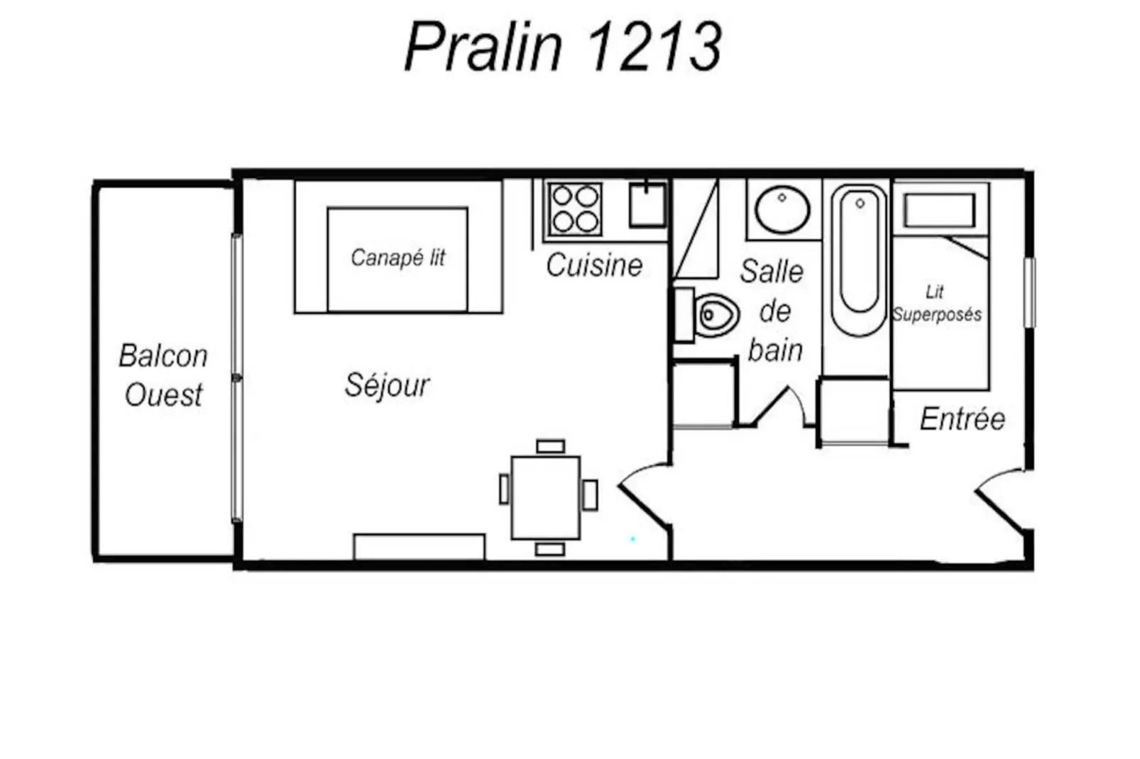 Résidence Pralin-Nicht zugeordnet