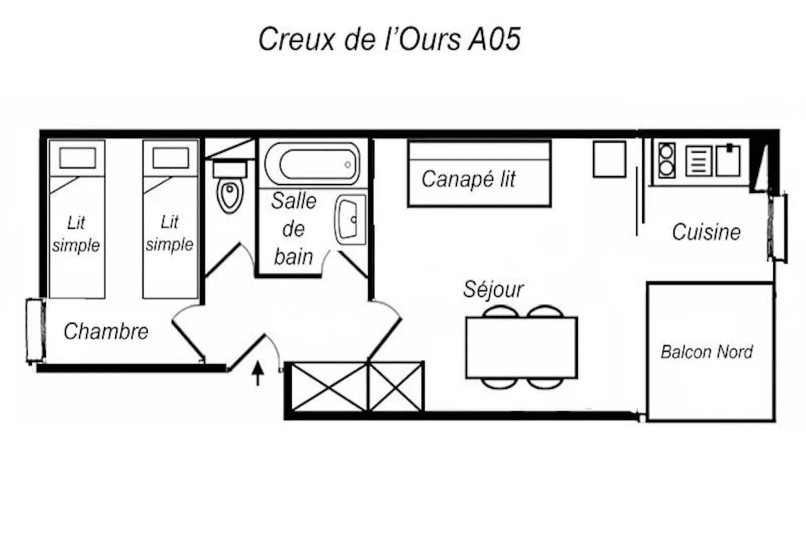 Résidence Creux De L Ours A-Nicht zugeordnet