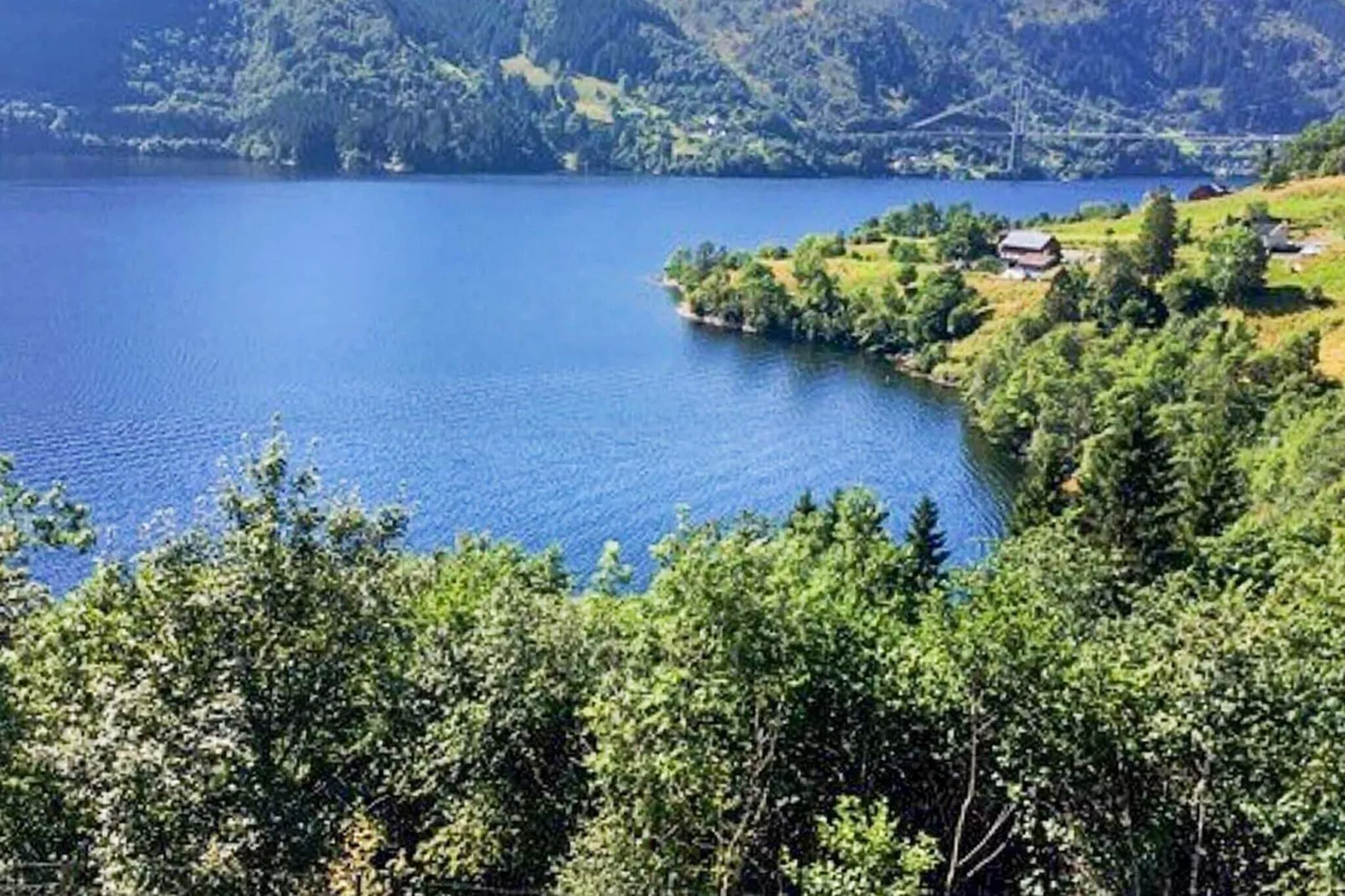 8 person holiday home in Bruvik-By Traum-Water view