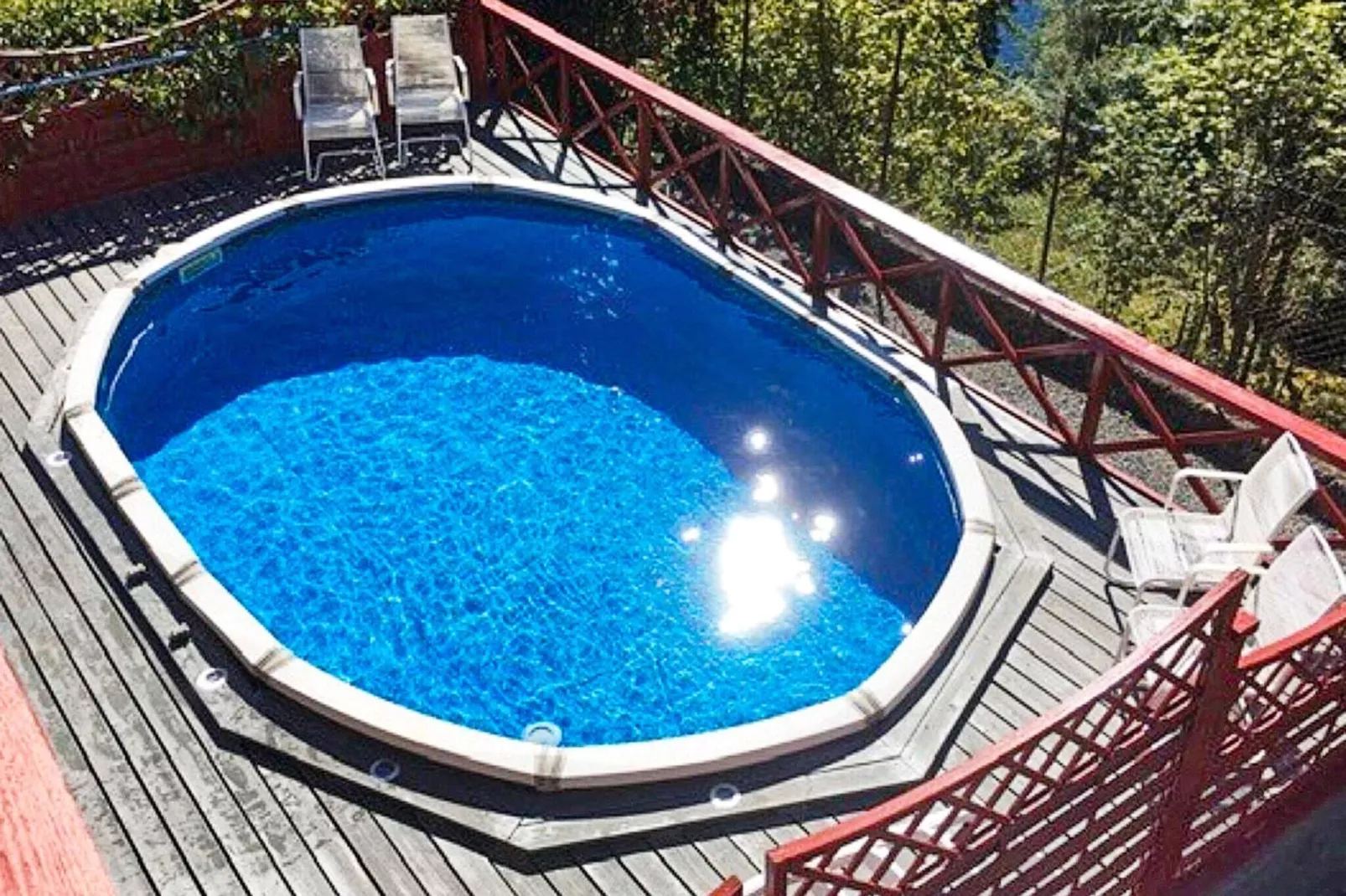 8 person holiday home in Bruvik-By Traum-Pool
