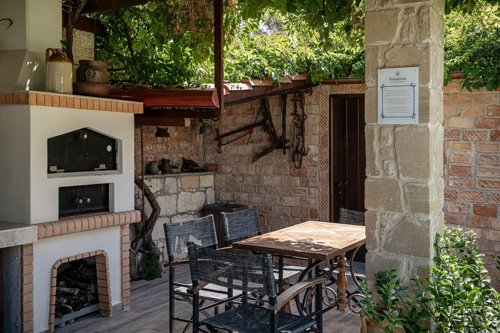 Villa Arhontariki 7prs-Terrasse/Balkon