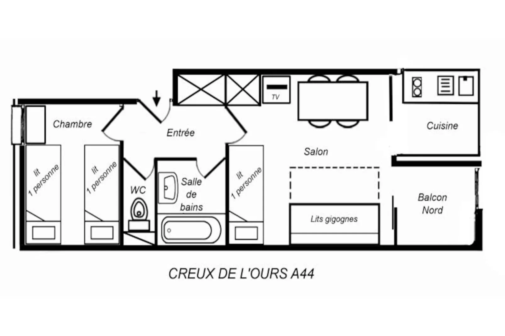 Résidence Creux De L Ours A-Nicht zugeordnet