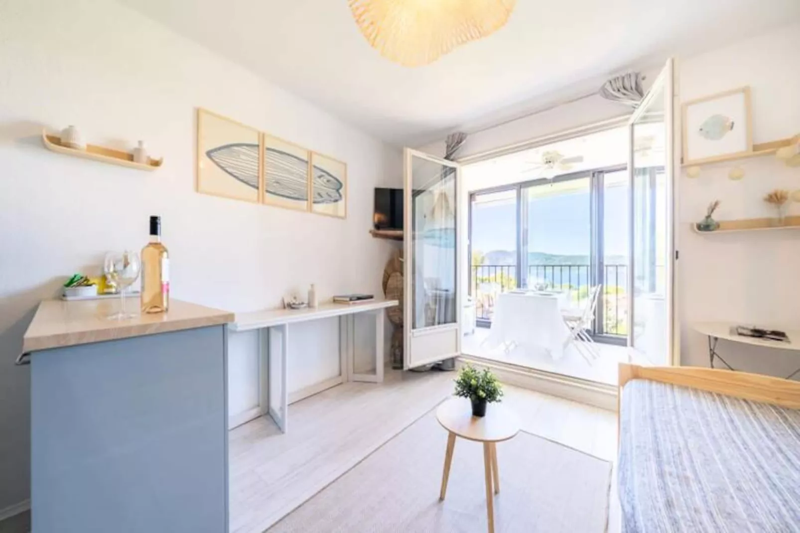 Vue Mer Imprenable, T3, Loggia, 6 Pers, Piscine, Tennis, Parking-Untagged