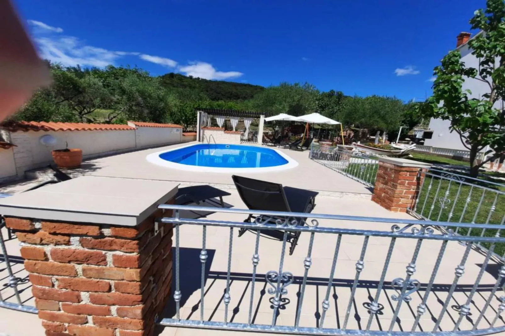 Apartments Matušan Kampor Rab - Two Bedroom Apartment With Terrace (A3)-Schwimmbad