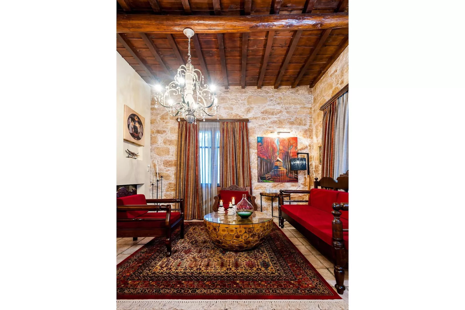 Villa Arhontariki 8prs-Wohnzimmer