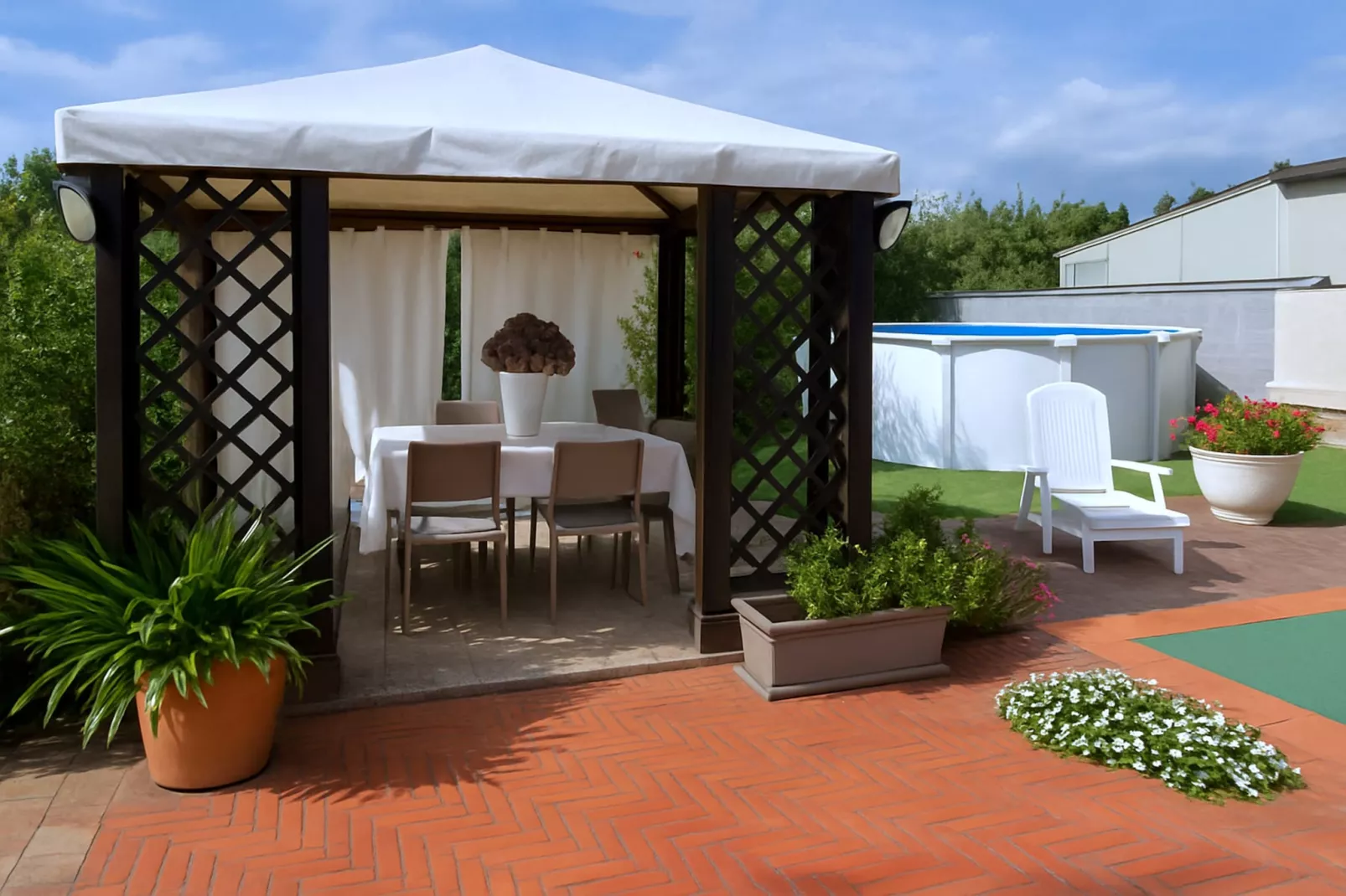 Casa di Marta-Terrasse/Balkon