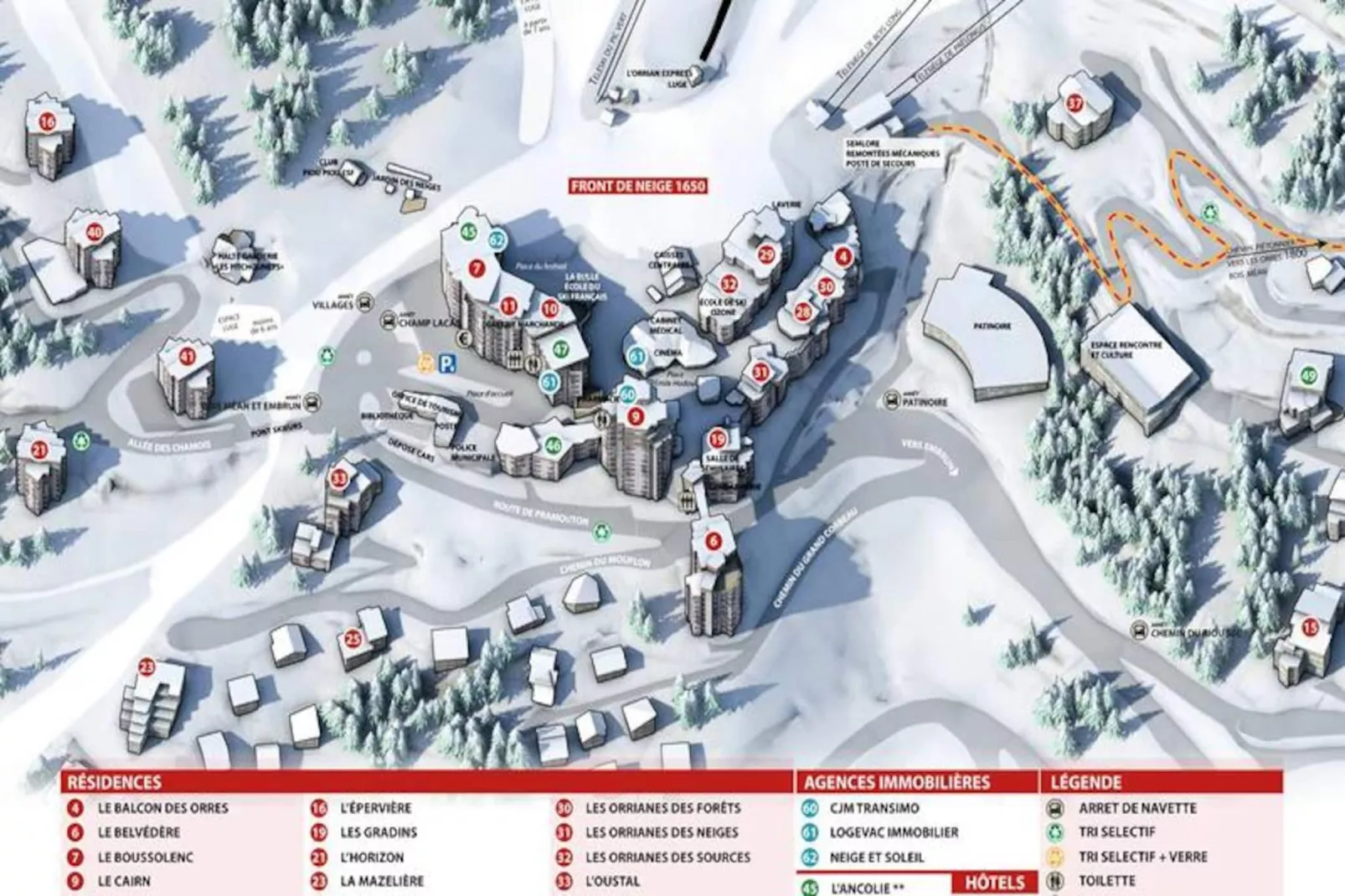 Résidence Le Sunny Snow-Nicht zugeordnet