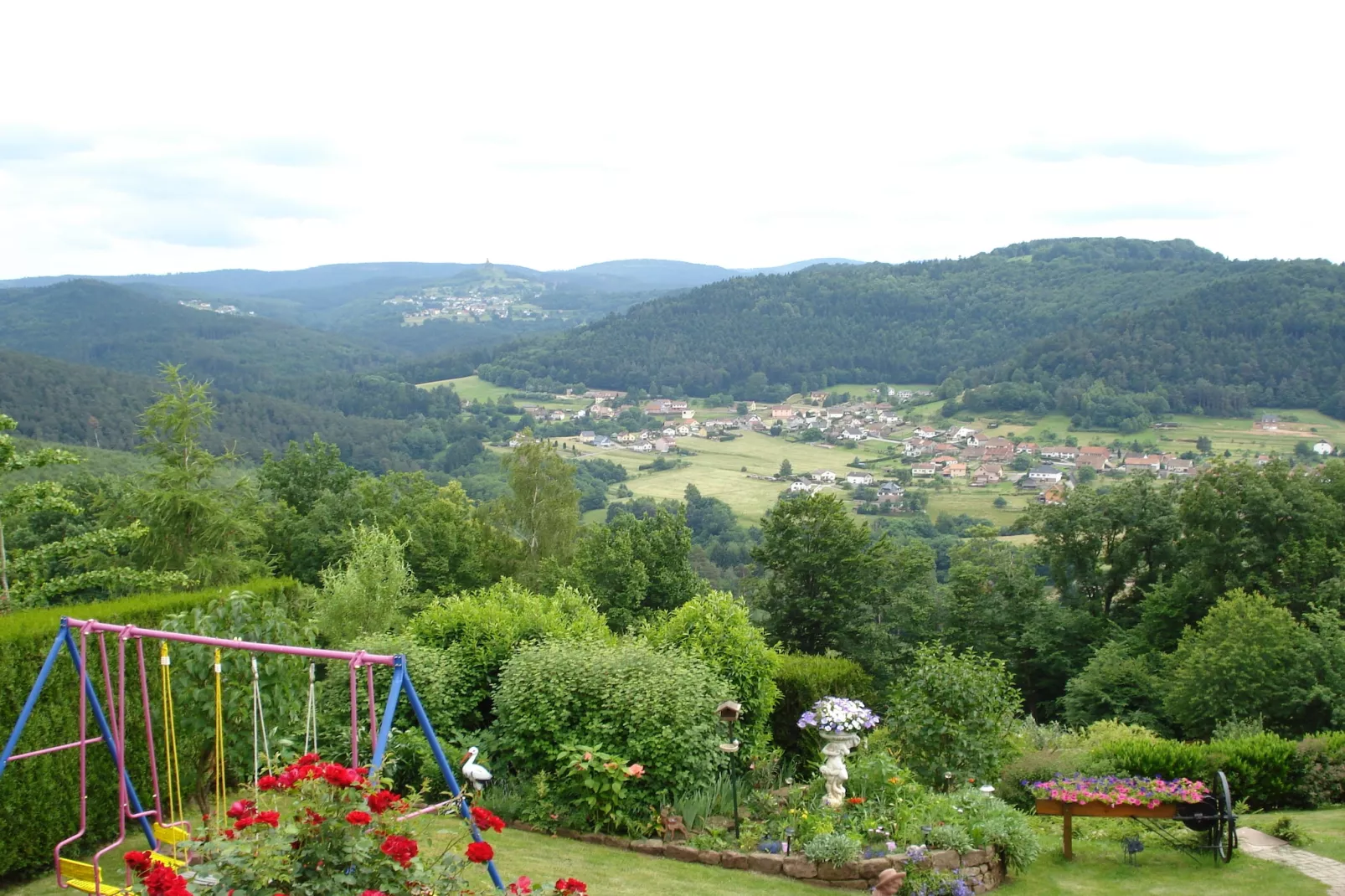 Le Gîte Fleuri-Vue d'été