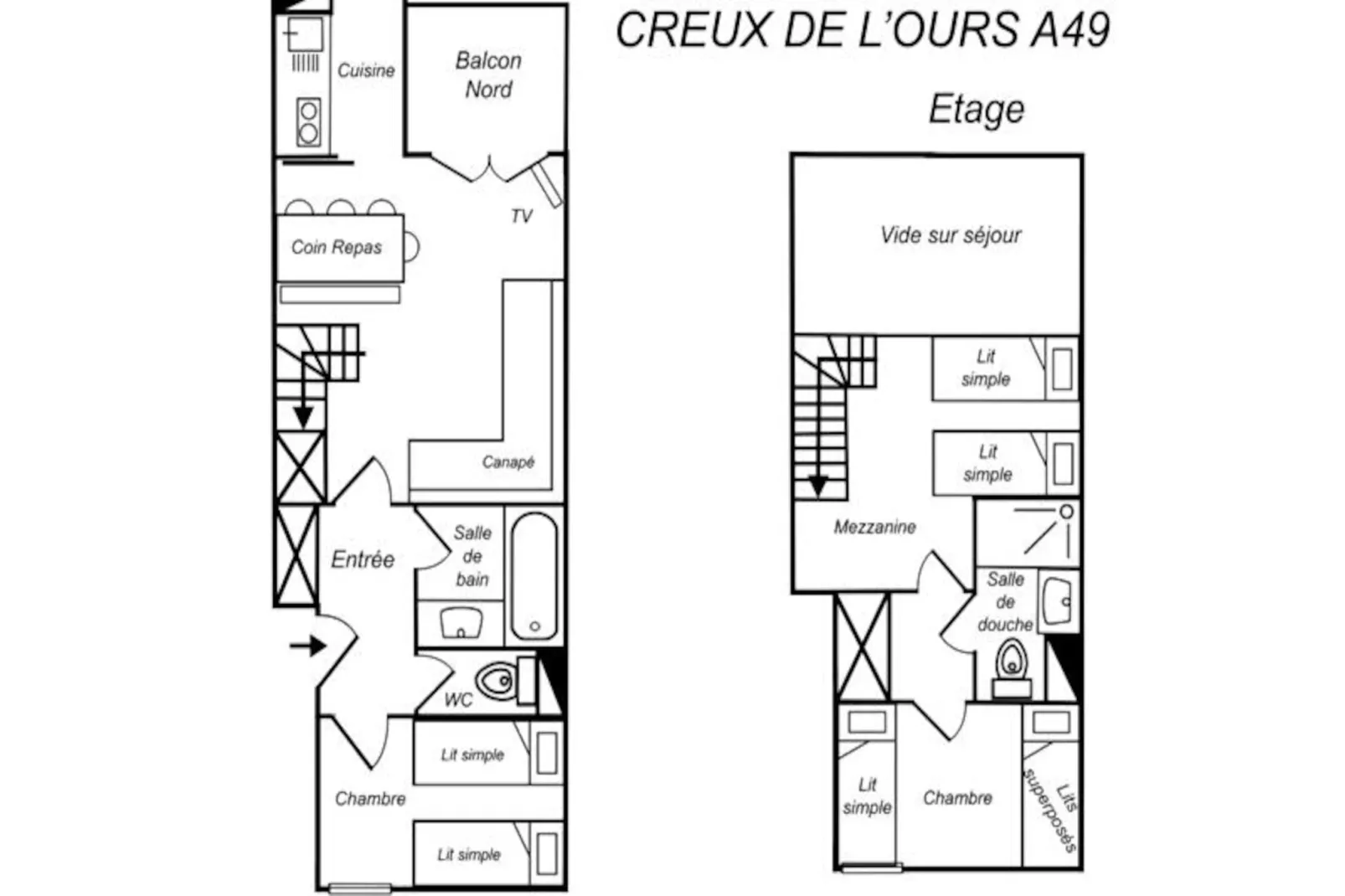 Résidence Creux De L Ours A-Nicht zugeordnet
