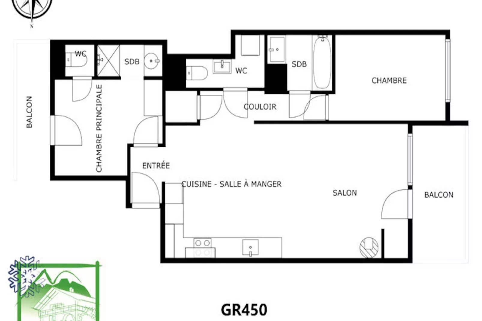 Appartements à Les Carroz-d'Arâches-Nicht zugeordnet