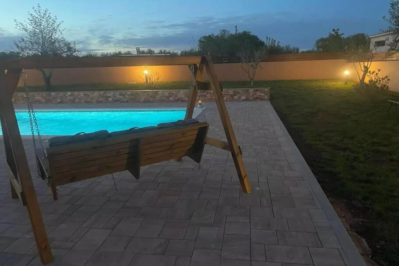 Villa Rosa Apartman-Schwimmbad