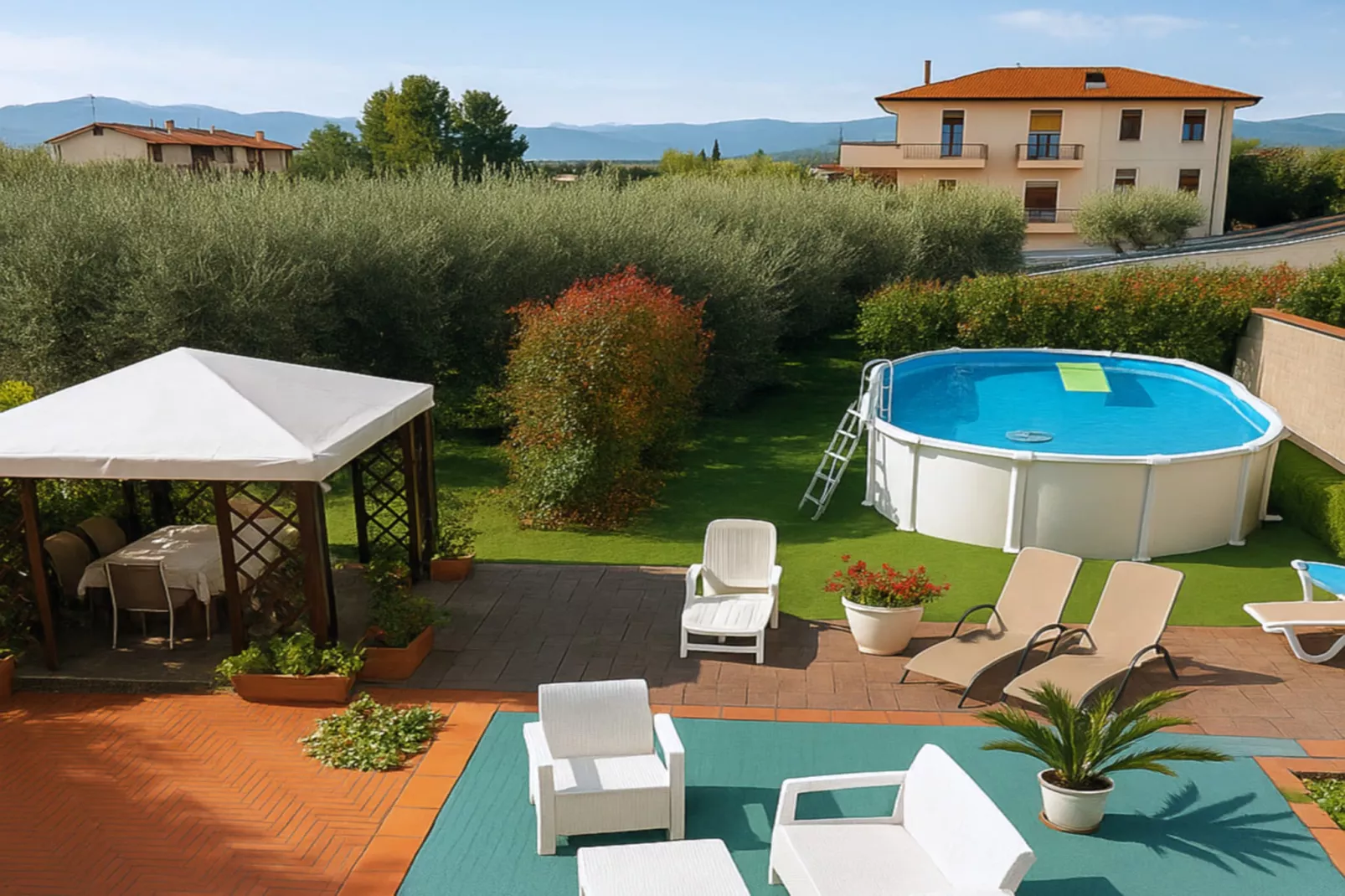 Casa di Marta-Aussicht Sommer