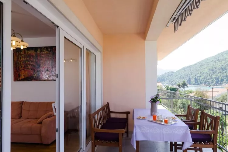 Apartment Marela- One Bedroom Apartment with Balcony and Sea View-Terrasse/Balkon