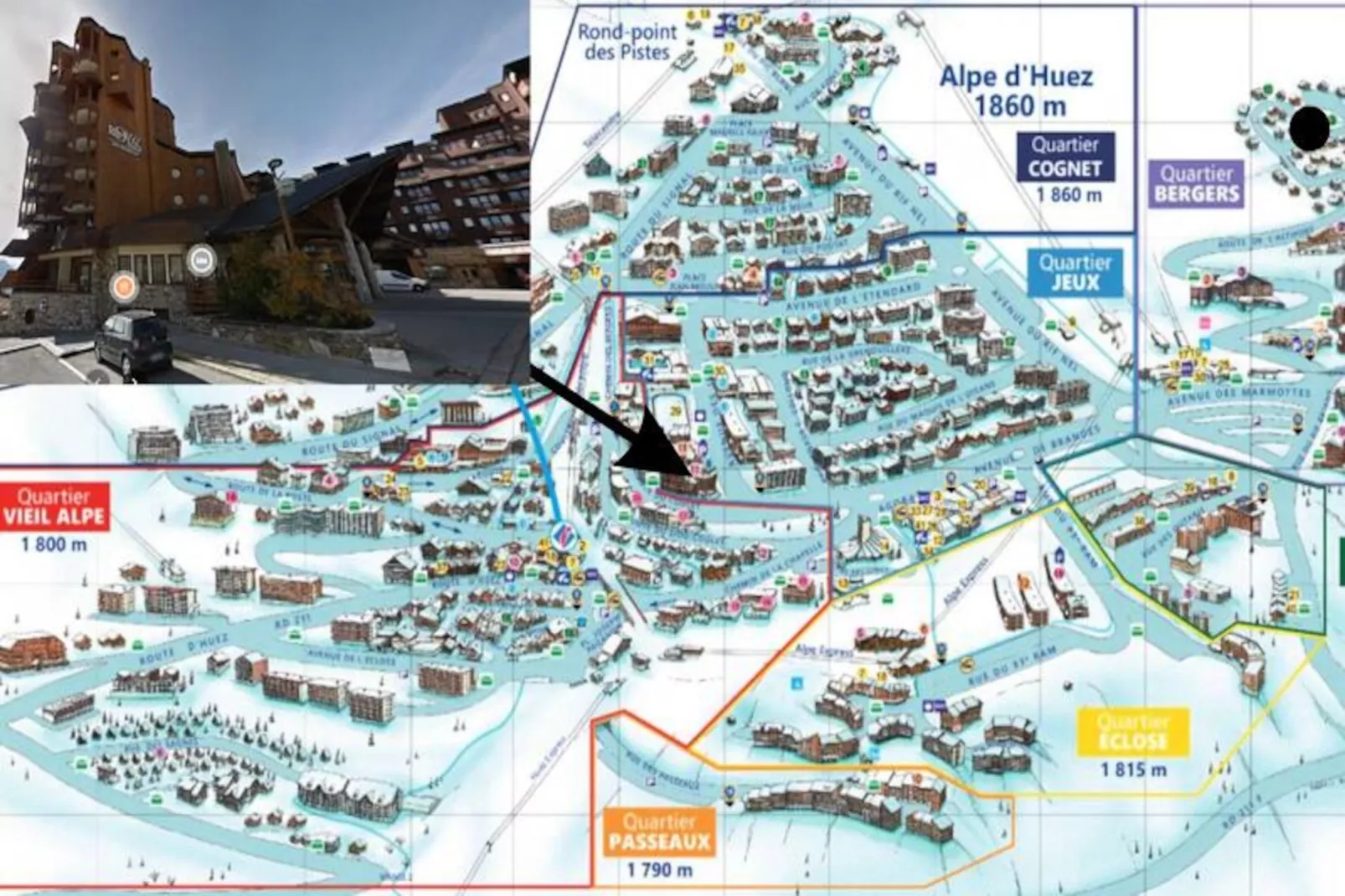 Résidence Ours Blanc-Nicht zugeordnet