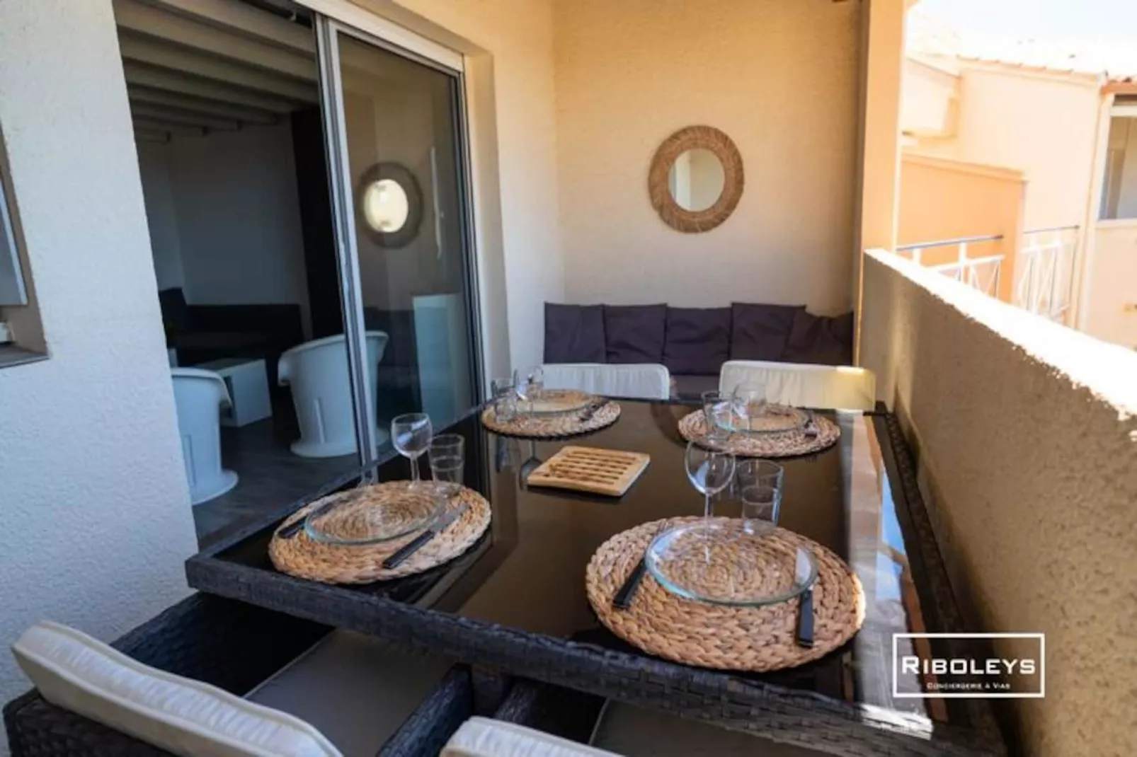 Vias-plage - Appartement Climatis&eacute; Avec Piscine Face &agrave; La Mer-Non tagué