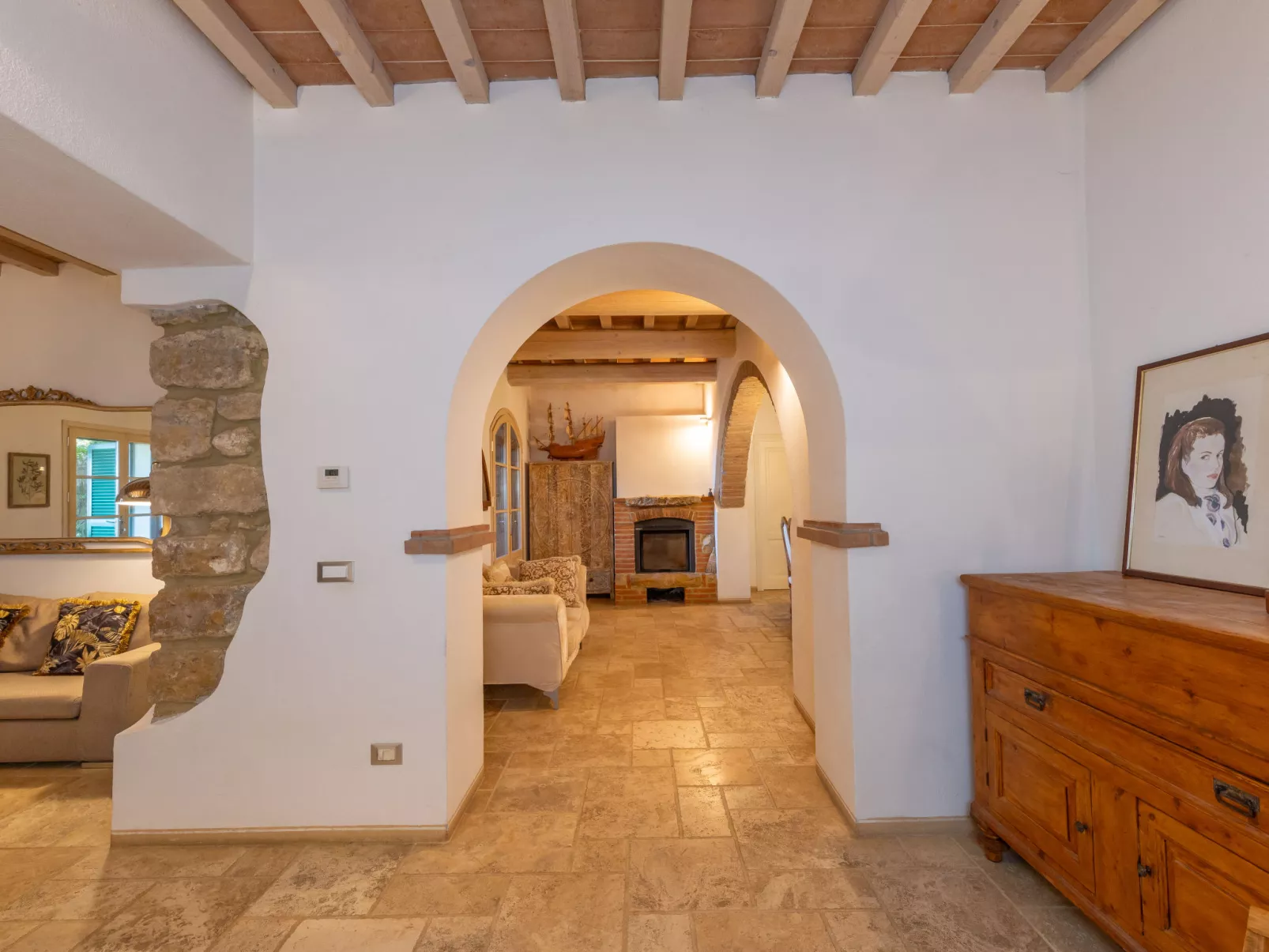 Il sogno del pittore-Drinnen