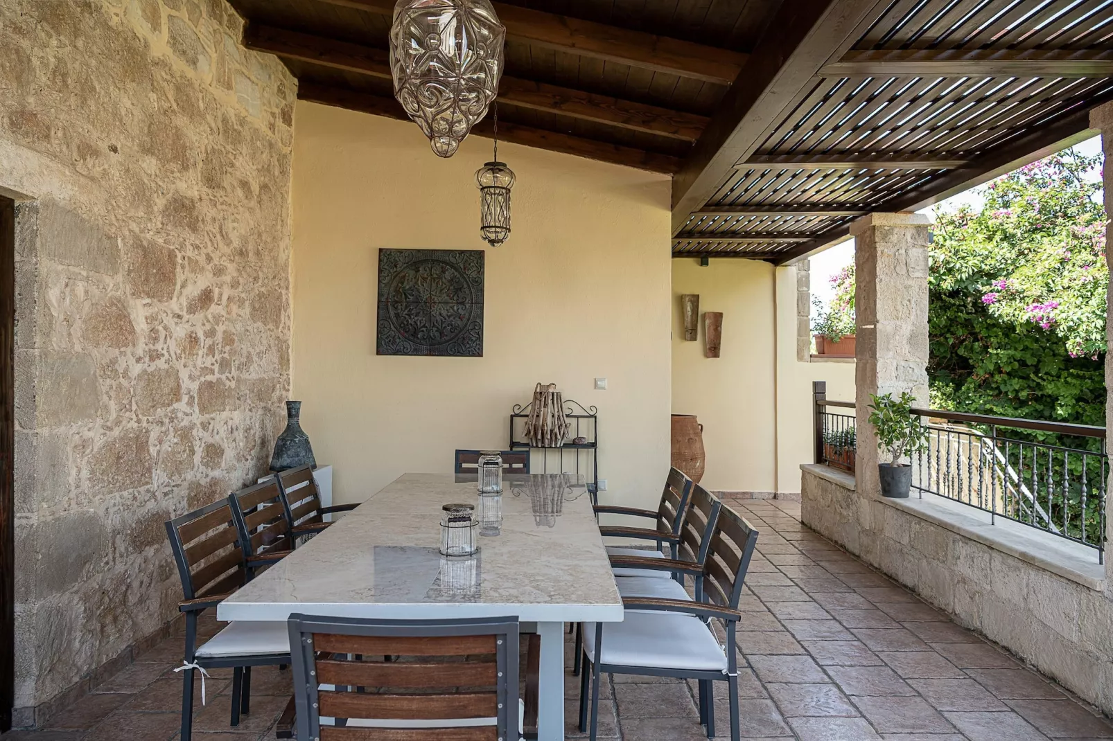 Villa Arhontariki 5prs-Terrasse/Balkon