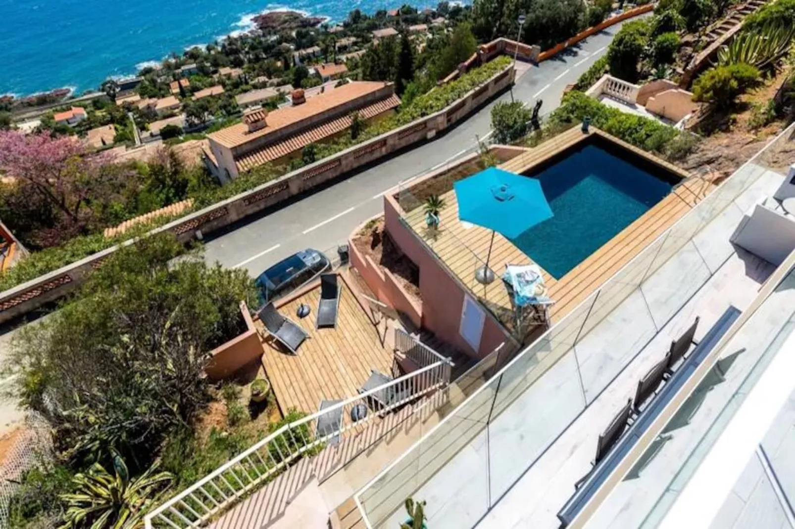 Sublime Villa Azur&eacute;enne 8 Pers, Piscine Et Vue Mer-Untagged