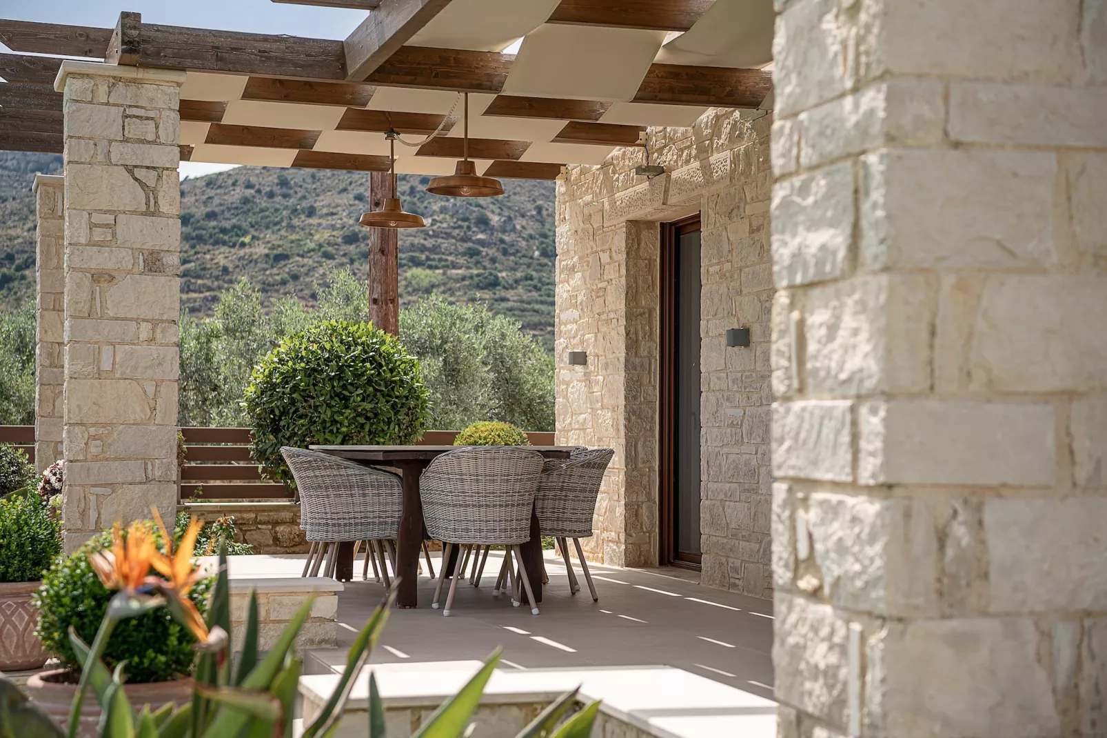 Villa Aloni 7prs-Esszimmer