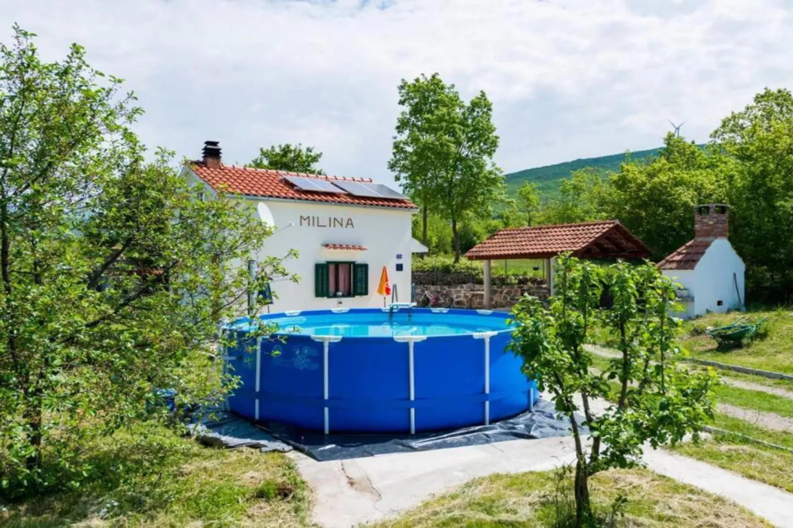 Village Holiday House Ivan Kozina with Pool-Schwimmbad