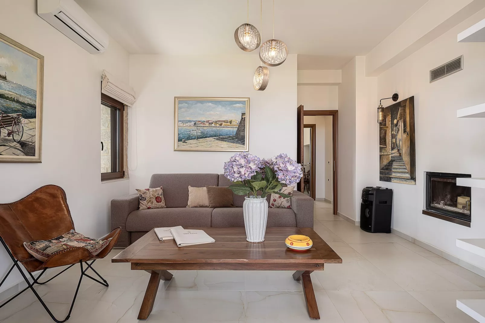 Villa Aloni 5prs-Wohnzimmer