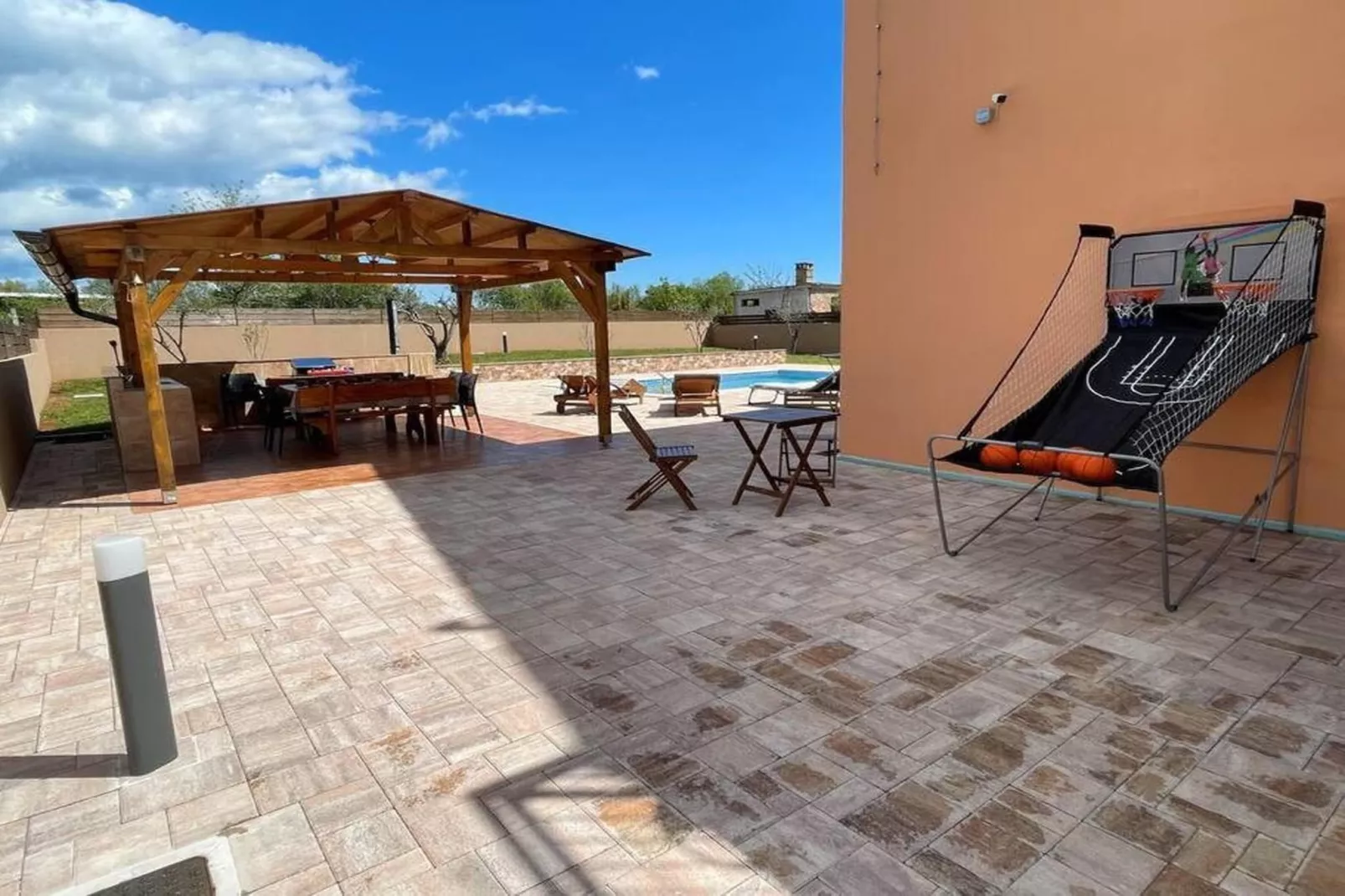 Villa Rosa Apartman-Terrasse/Balkon