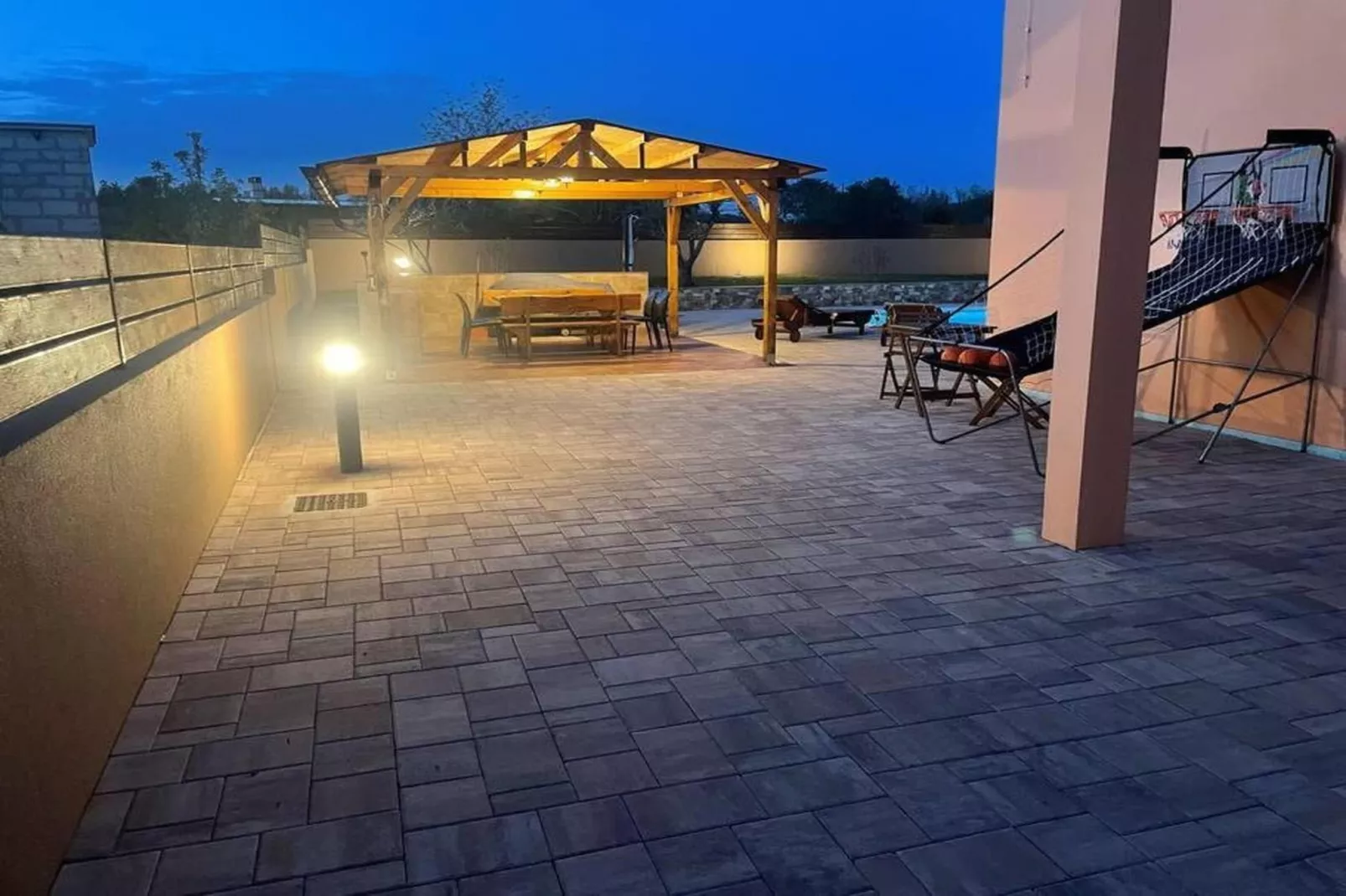 Villa Rosa Apartman-Terrasse/Balkon