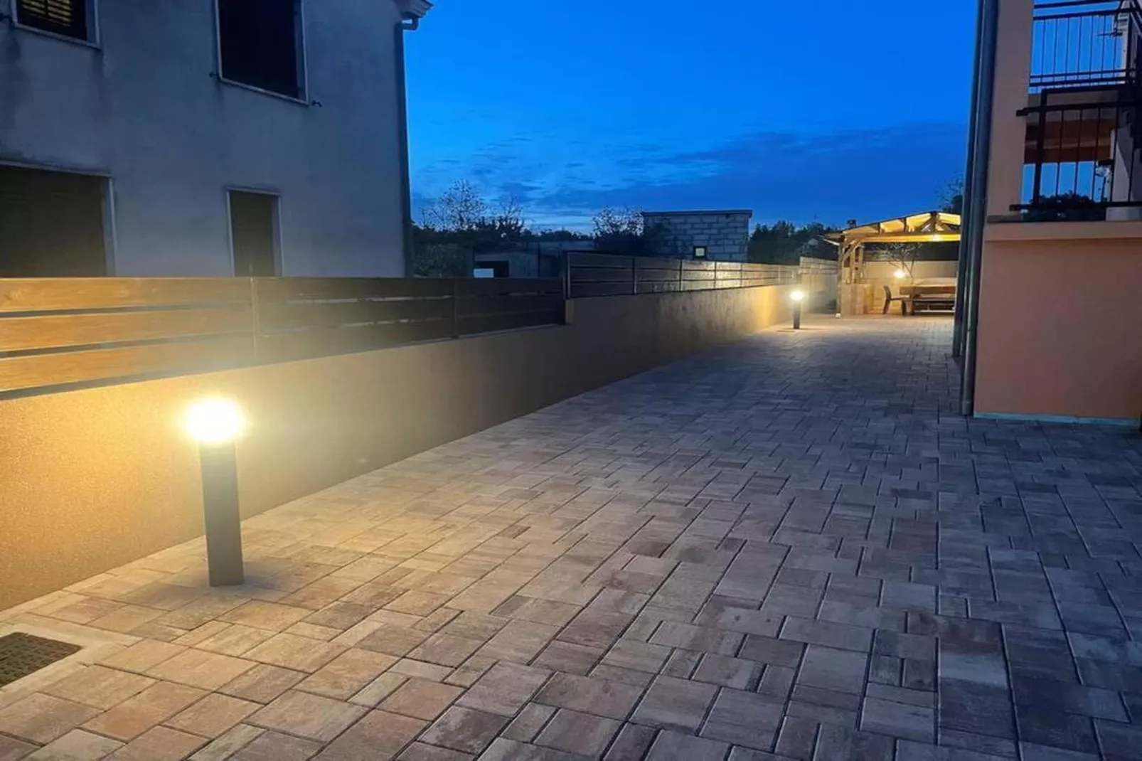 Villa Rosa Apartman-Terrasse/Balkon